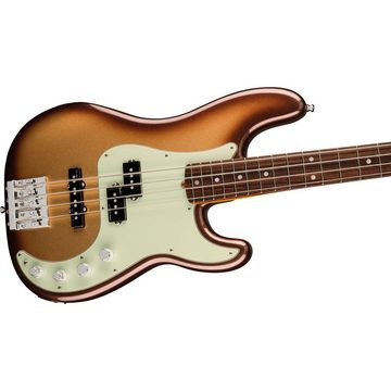 Fender E-Bass, E-Bässe, 4-Saiter E-Bässe, American Ultra Precision Bass RW Mocha Burst - E-Bass