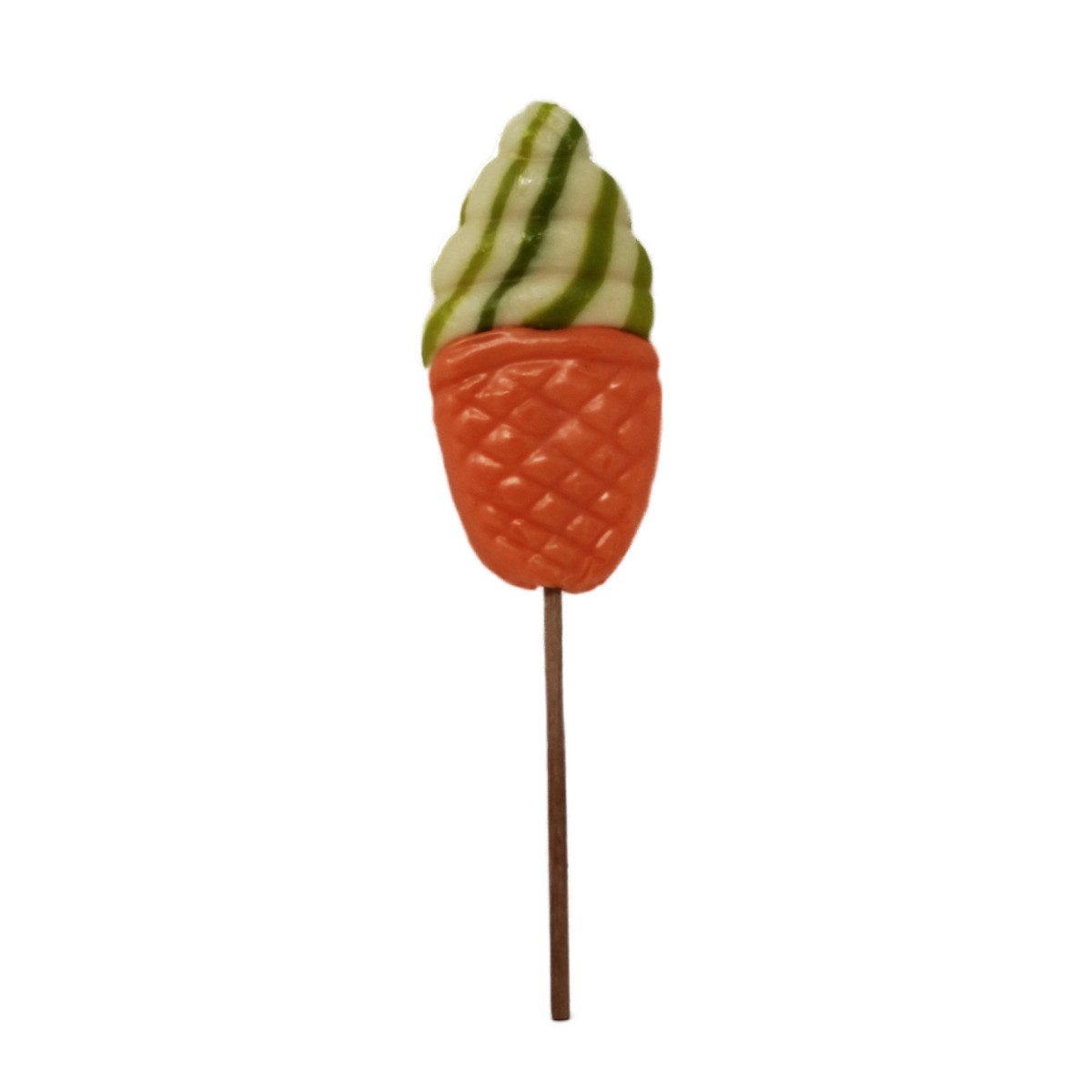 Holland Foodz Süßigkeit, Holland Foodz Eis am Stiel grüner Lutscher mit Fruchtgeschmack 90g