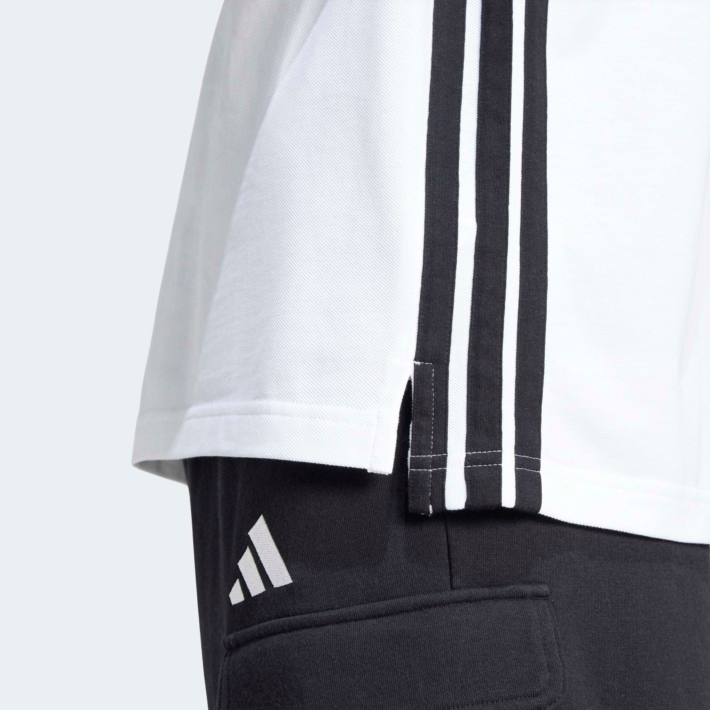 adidas Sportswear Poloshirt ESSENTIALS 3-STREIFEN PIQUÉ