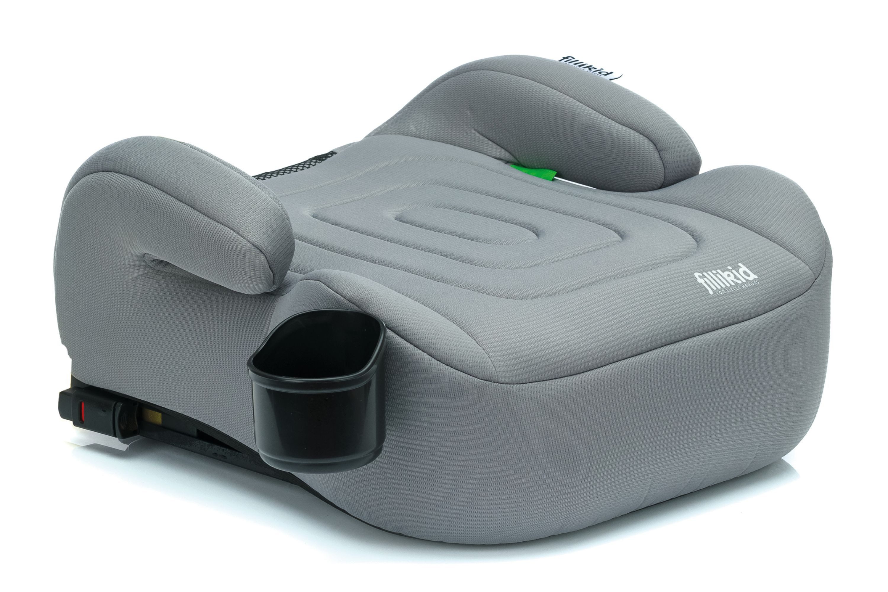 Fillikid Kindersitzerhöhung Sitzerhöhung mit verlängerbarer Isofix i-size Exklusiv