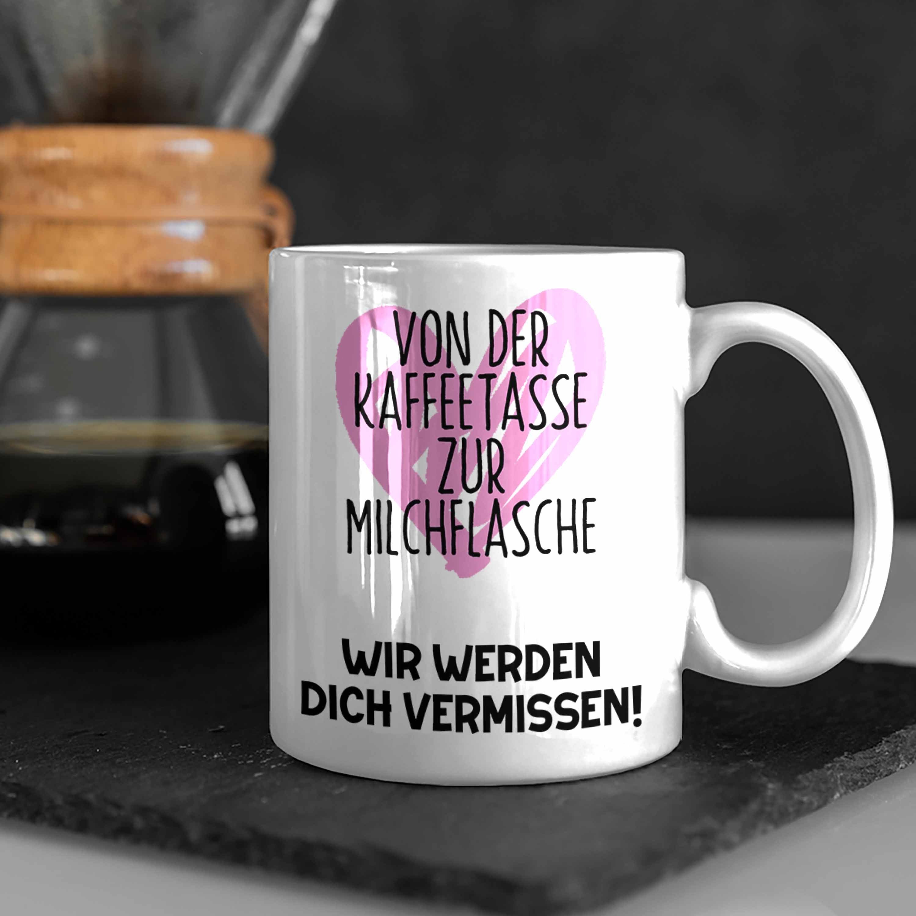 Kollegin Weiss Trendation Abschied Mama Tasse Abschieds Mutterschutz Tasse Werdende Geschenk