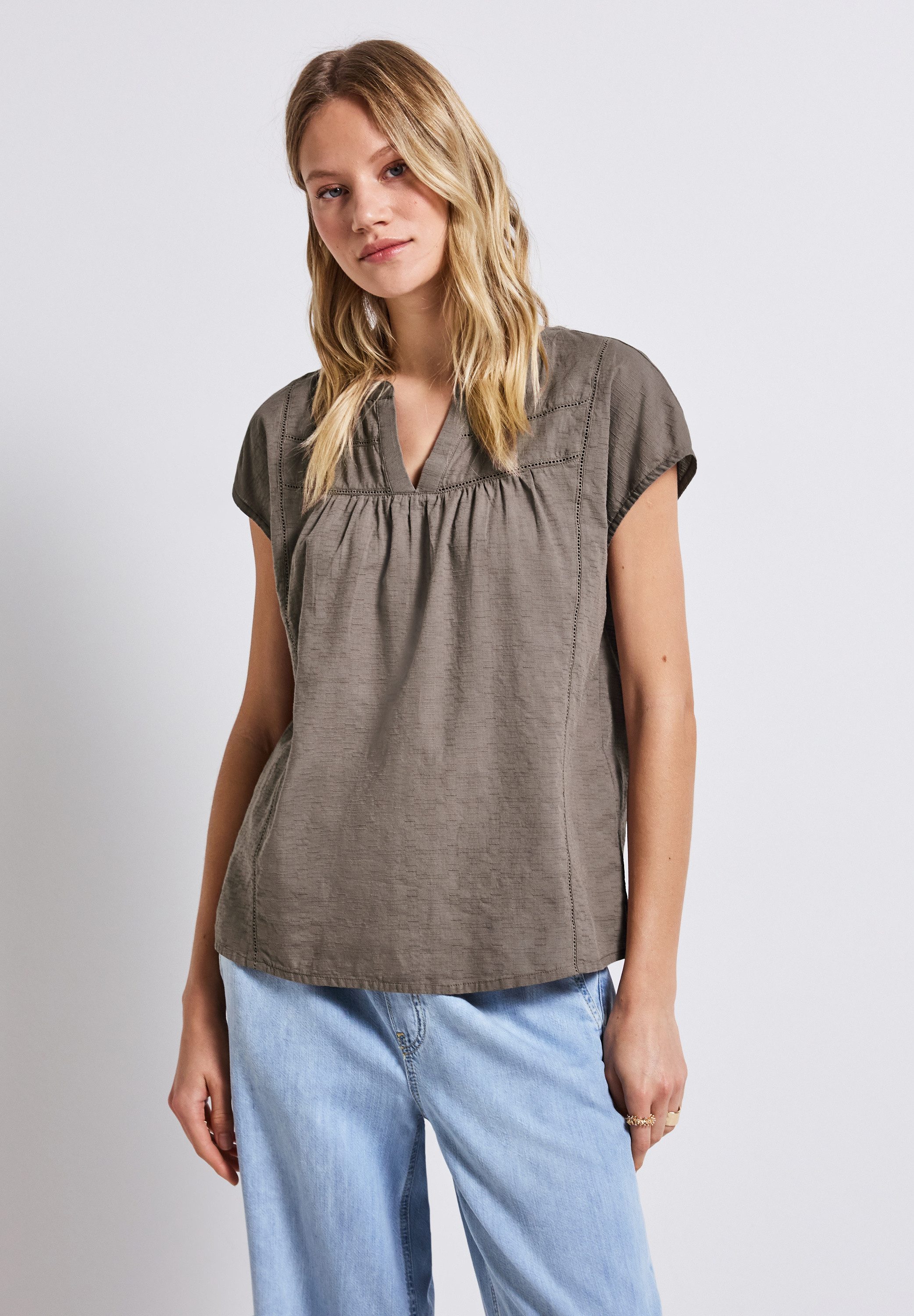 STREET ONE Shirtbluse farbig günstig online kaufen