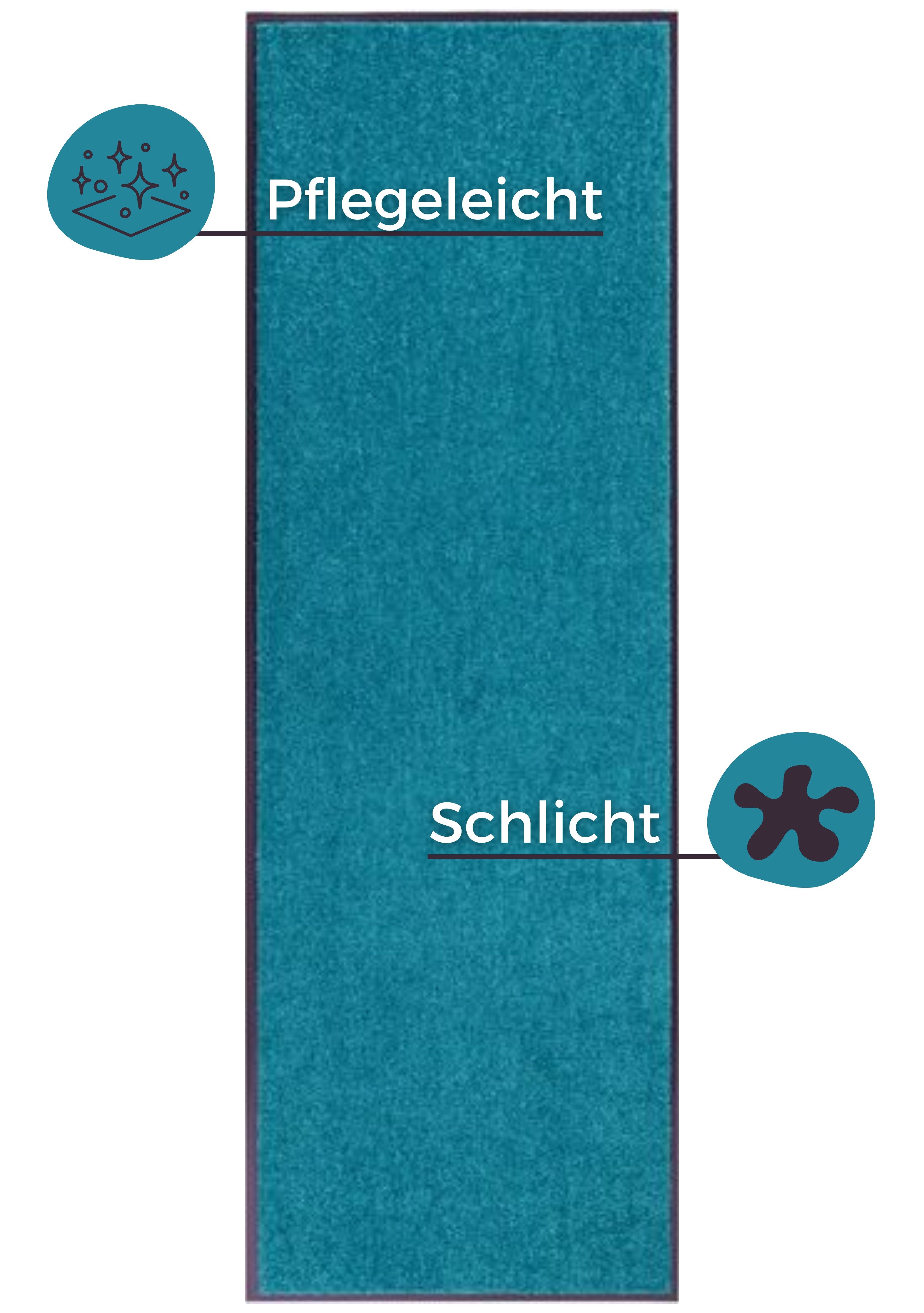 HANSE Home Fußmatte Wash & Clean, rechteckig, Höhe: 7 mm, Schmutzfangmatte, Türmatte, In- und Outdoor, Teppich, Läufer, waschbar – Bild 4 von 5
