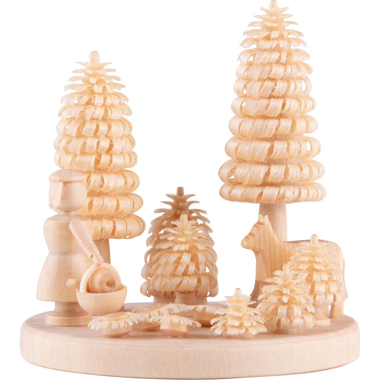 Figurenland Uhlig GmbH Dekofigur Rotkäppchen (4,3cm) von Miniaturendrechslerei Uhlig
