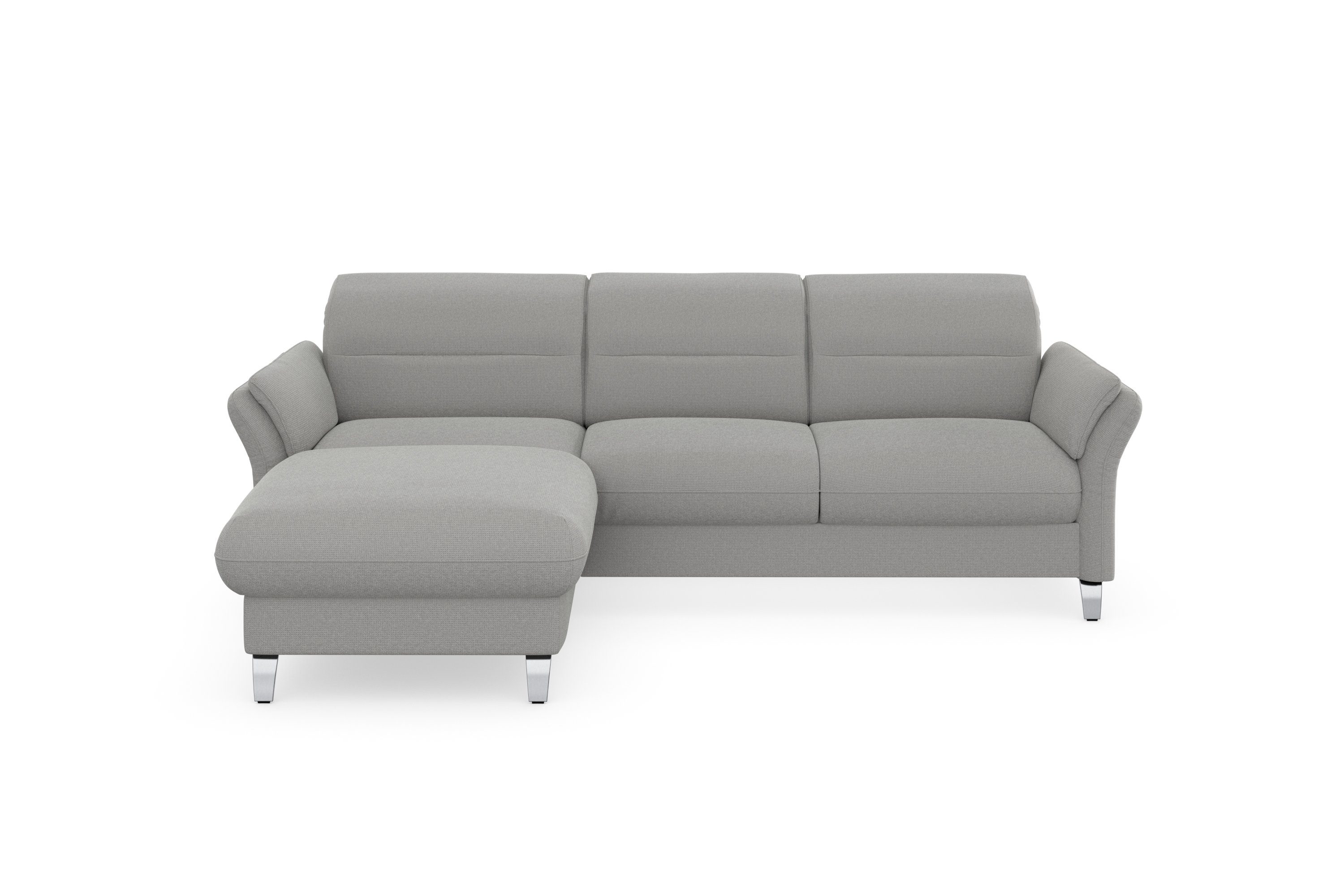 sit&more Ecksofa "Grenoble L-Form mit Federkern" wahlweise mit Bettfunktion günstig online kaufen