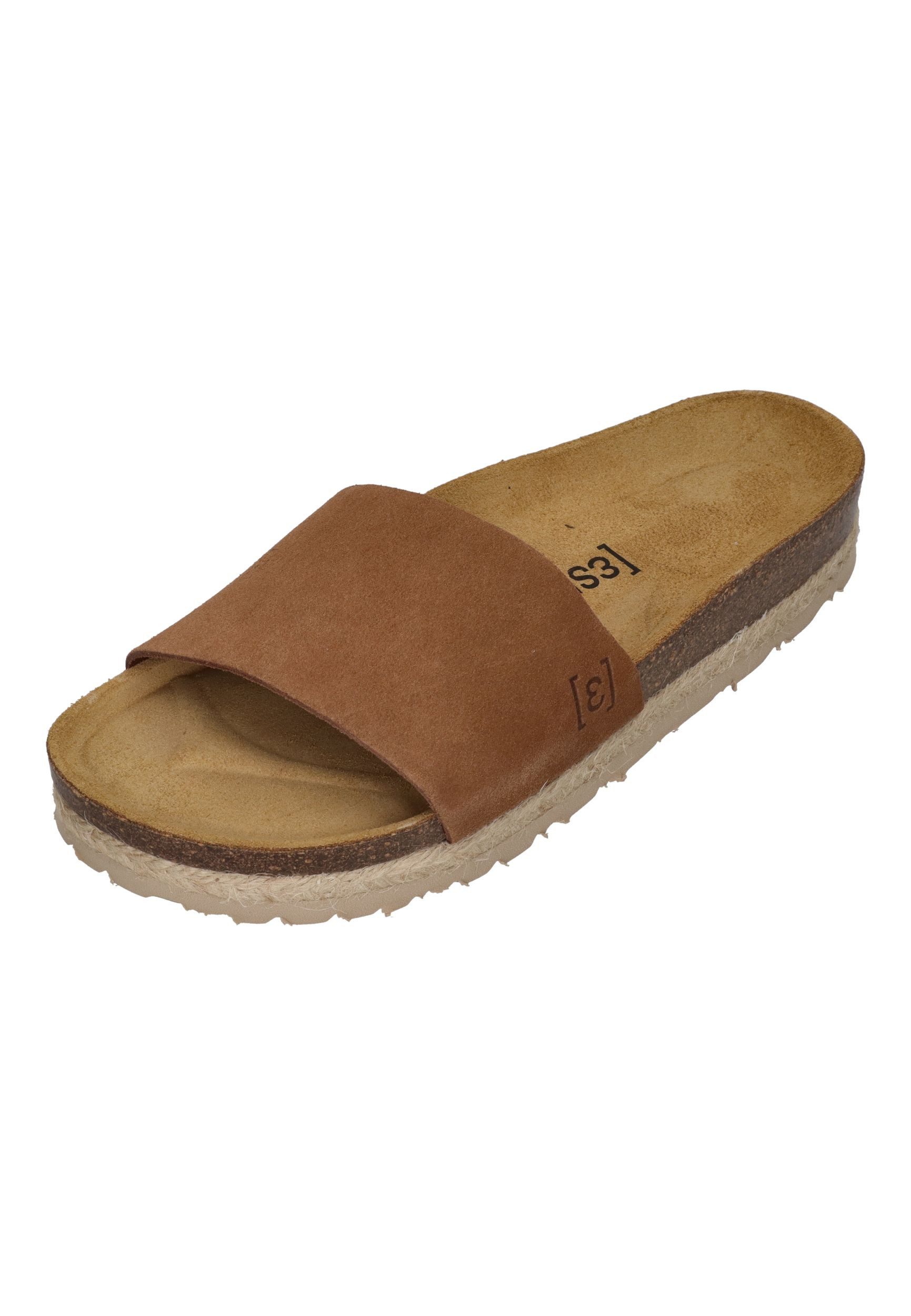 espadrij l´originale COPINE VELOUR Pantolette Cognac