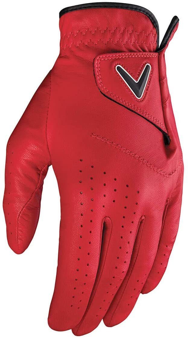 Callaway Golfhandschuhe Callaway Golf 2019 Herren Opti-Color Premium Leder Golfhandschuhe (1-St) Lederhandschuh,langlebig,OptiFit