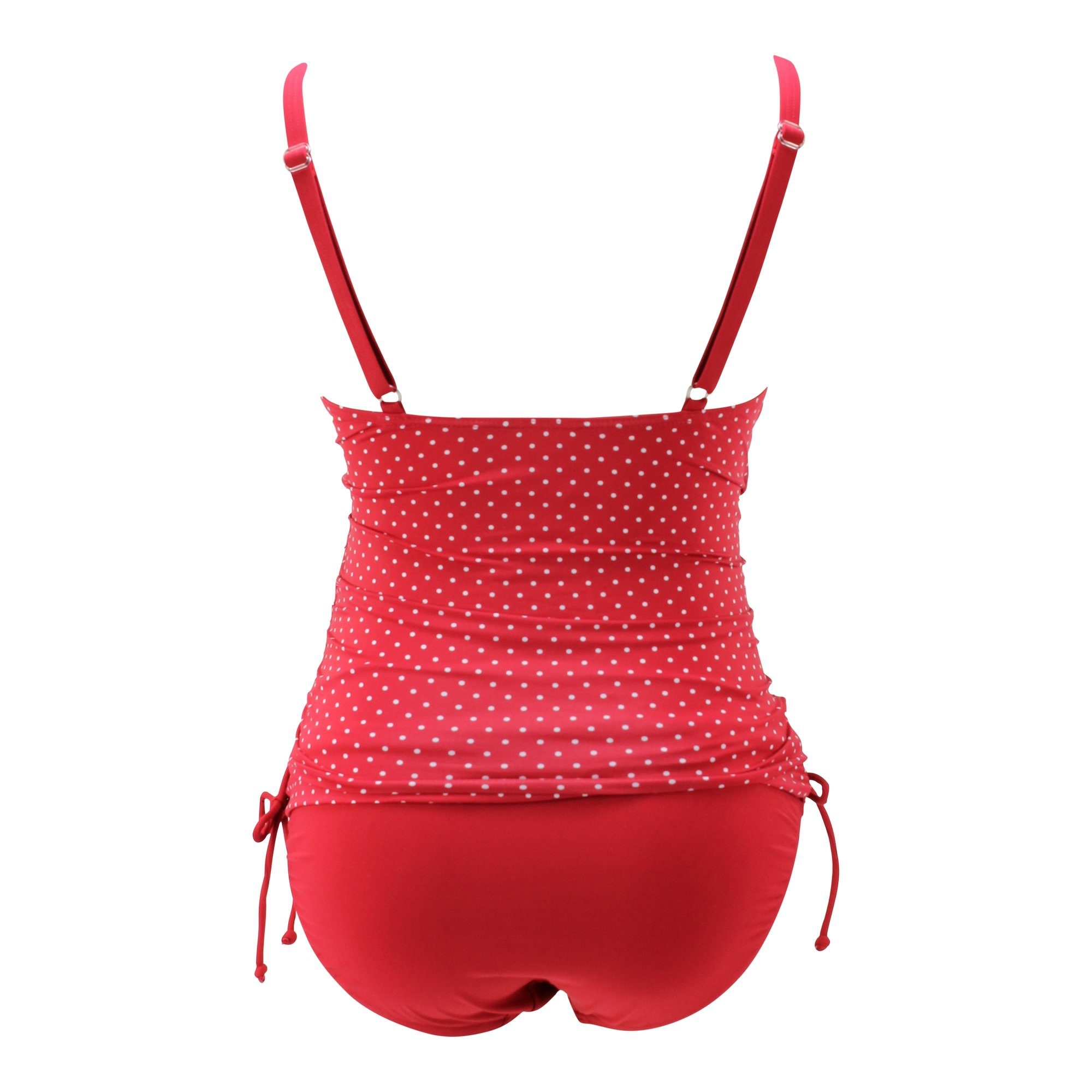 UND Design in Tankinitop amour B/C/D 2-St., in Hamburg, bequem. petit (Set, Umstandstankini made Rot und Professionelles AVA stylish Bikinislip), Cup