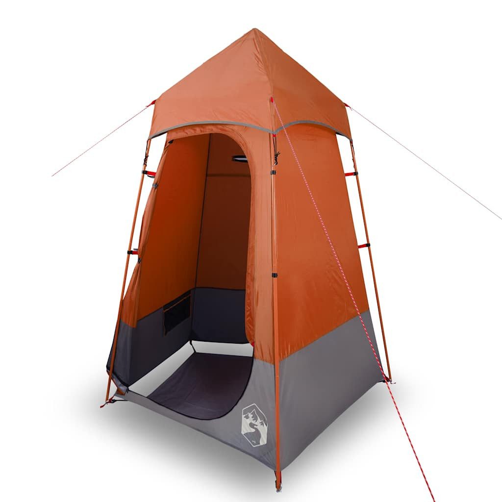 vidaXL Kuppelzelt WC-Zelt Orange Wasserdicht, (1 günstig online kaufen