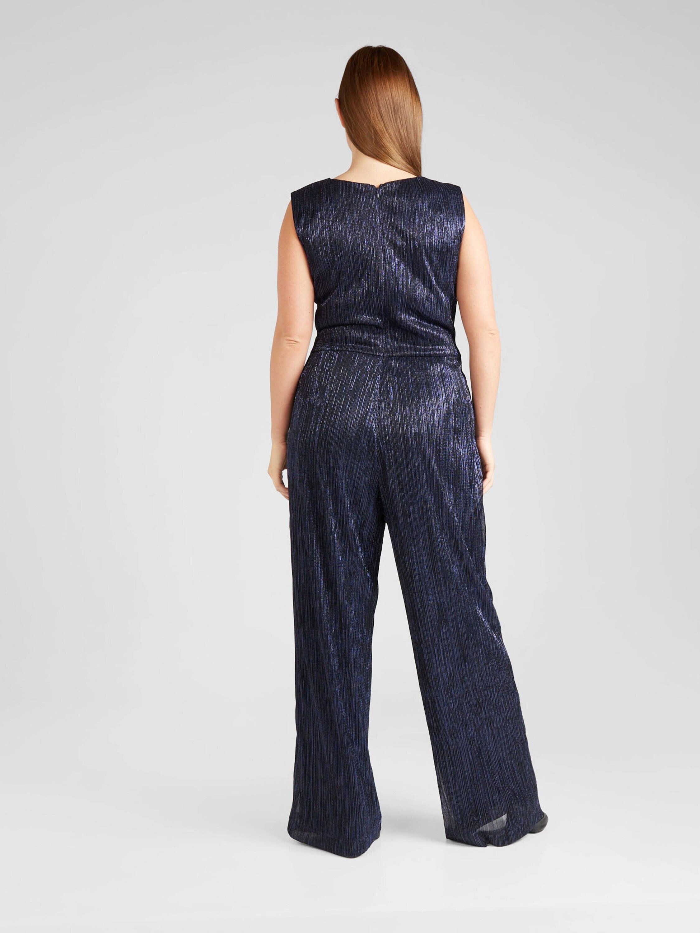 SWING Curve Jumpsuit (1-tlg) Drapiert/gerafft