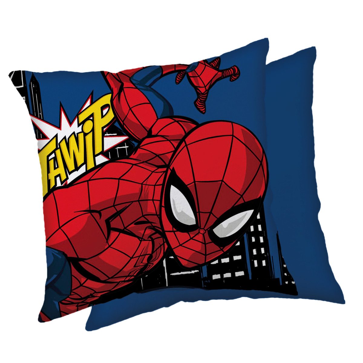 MARVEL Dekokissen Spider-Man Thwip Sofakissen 40 cm mit Füllung und doppelseitigem Motiv