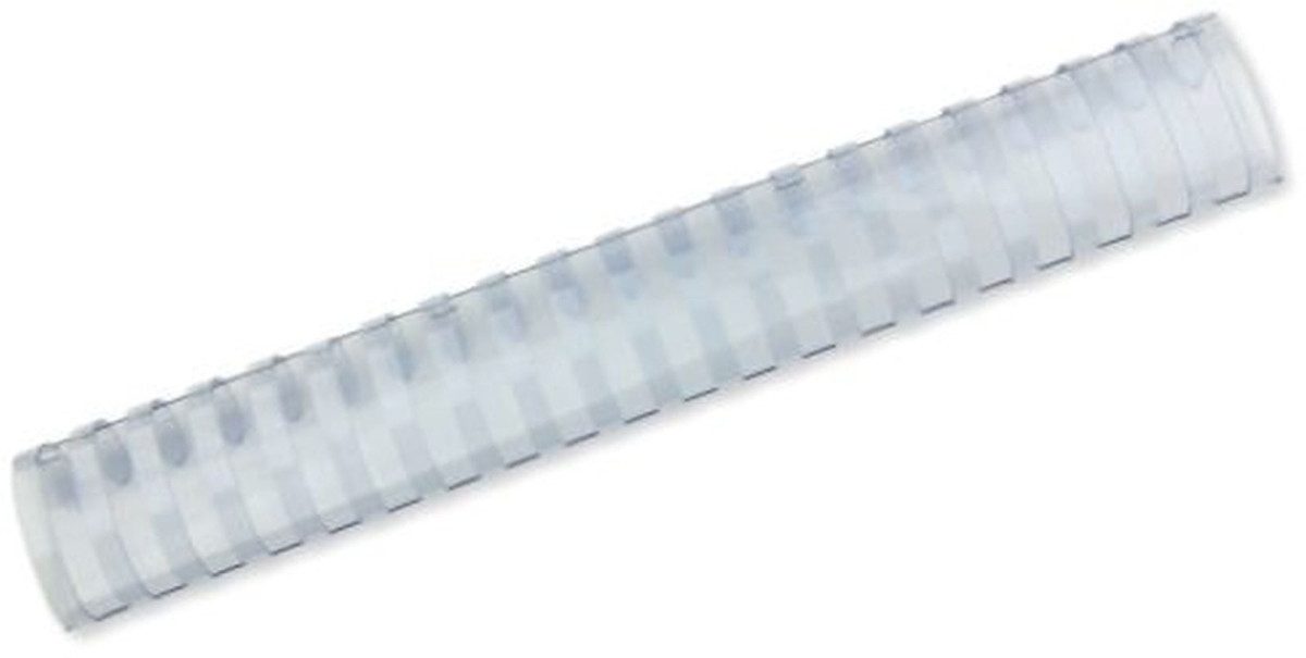 GBC Thermo-Bindemappe Plastikbinderücken CombBind A4 PVC 38mm VE=50 Stück weiß, (