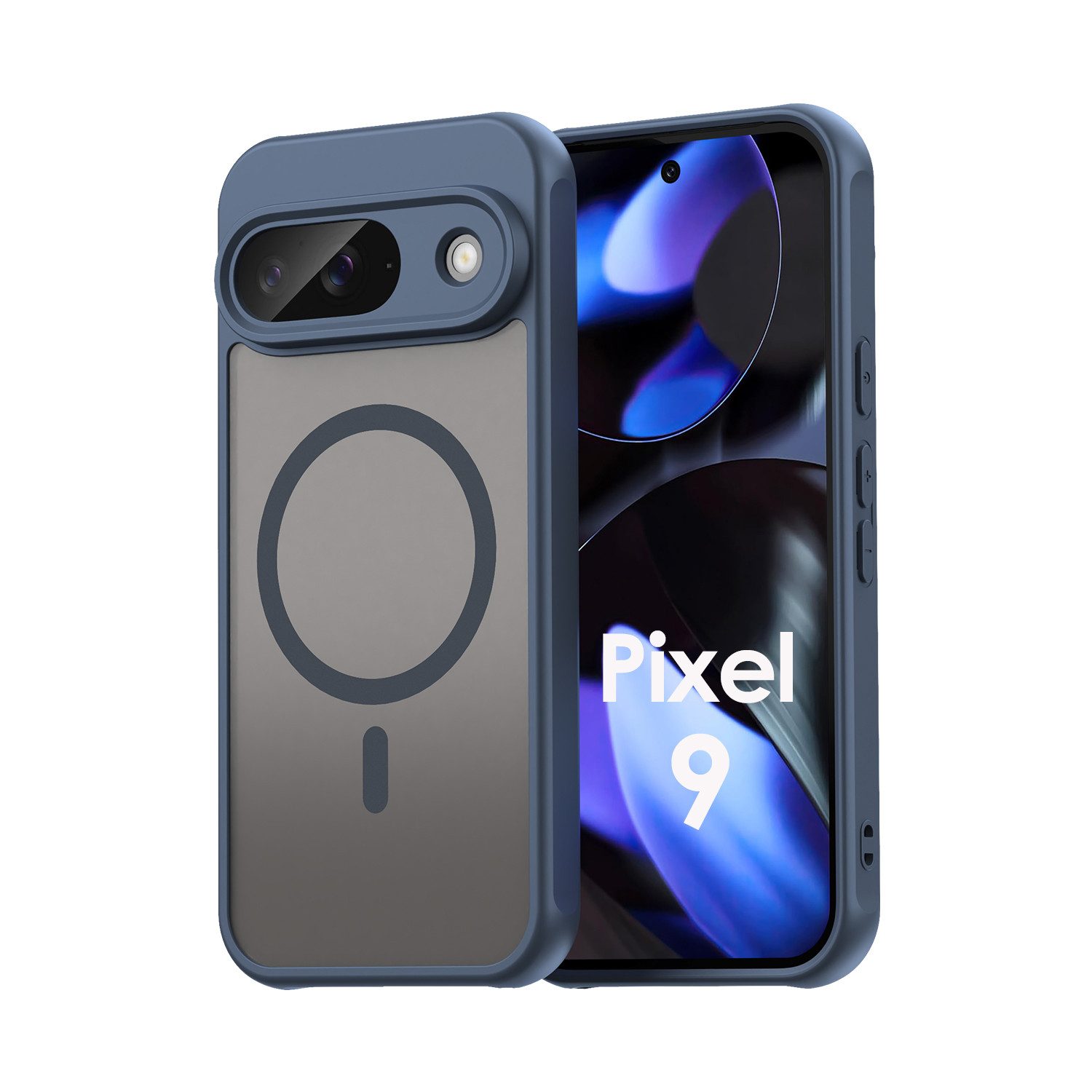 betterfon Handyhülle Magnetic Case für Google Pixel -Hülle Stoßfest,Magnet-Ring, Magnetisches Laden, mattes Design, kratzfest & stoßfest verarbeitet