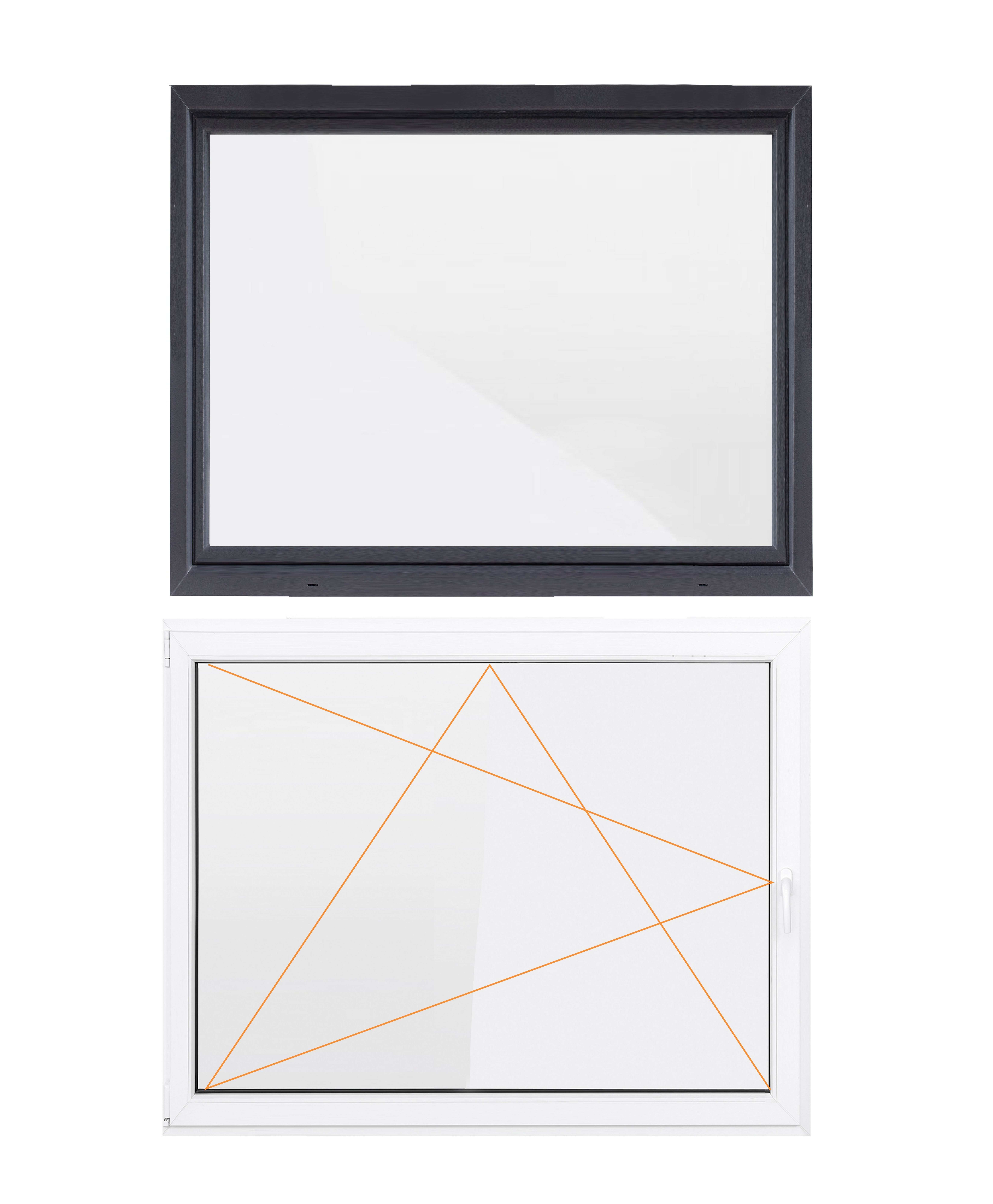 SN DECO GROUP Kellerfenster 1 Flügel, günstig online kaufen