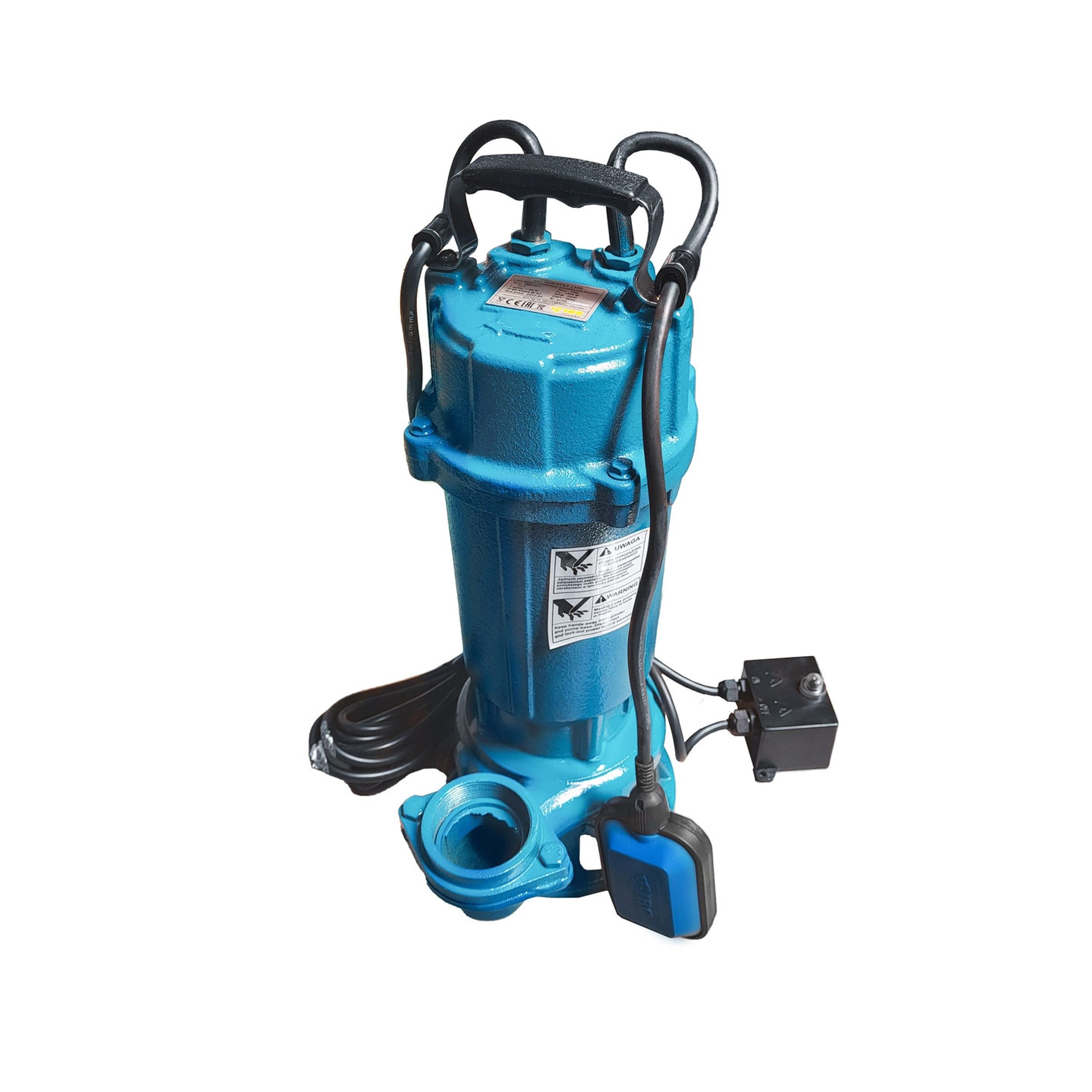 IBO Schutzwasserpumpe IBO FURIATKA 1500W Schmutzwasserpumpe mit Schneidwerk und Kupplung (1-tlg)