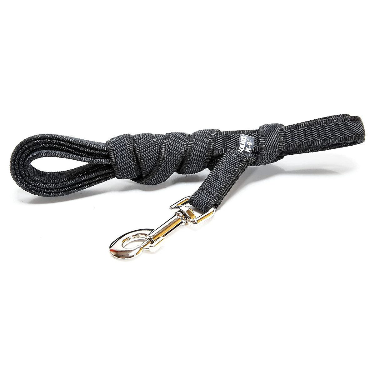 Julius-K9 Hundeleine Leine Super Grip ohne Handschlaufe schwarz