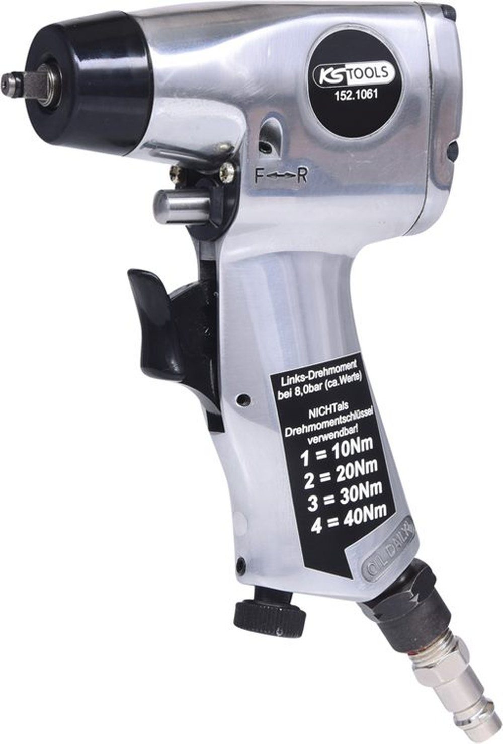 KS Tools Schlagschrauber KS Tools 152.1061 1/4'' Vibro Schlagschrauber, 10-40Nm