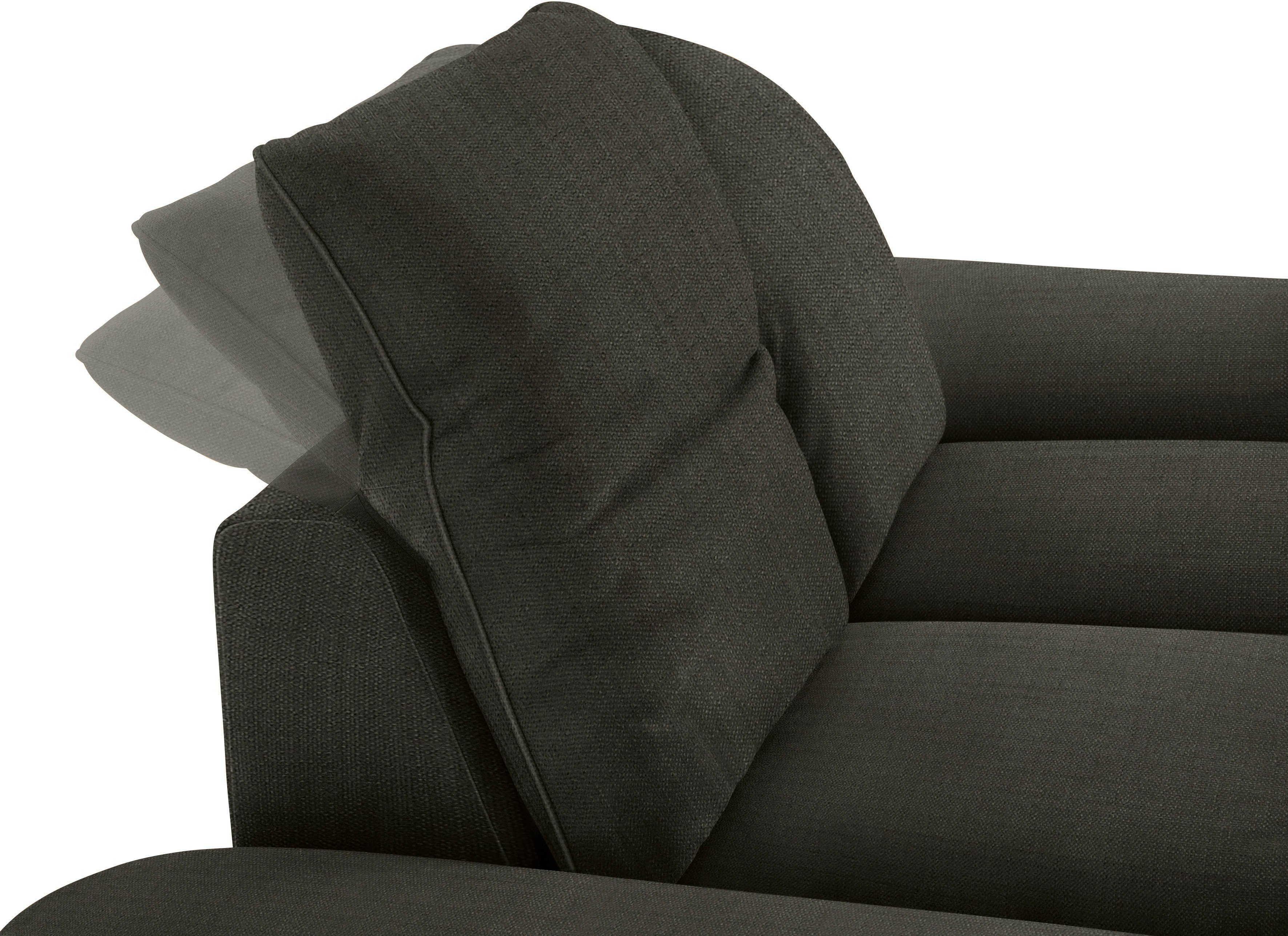 Füße bronze Sitztiefenverstellung, Breite cm pulverbeschichtet, 2,5-Sitzer W.SCHILLIG 232 enjoy&MORE,