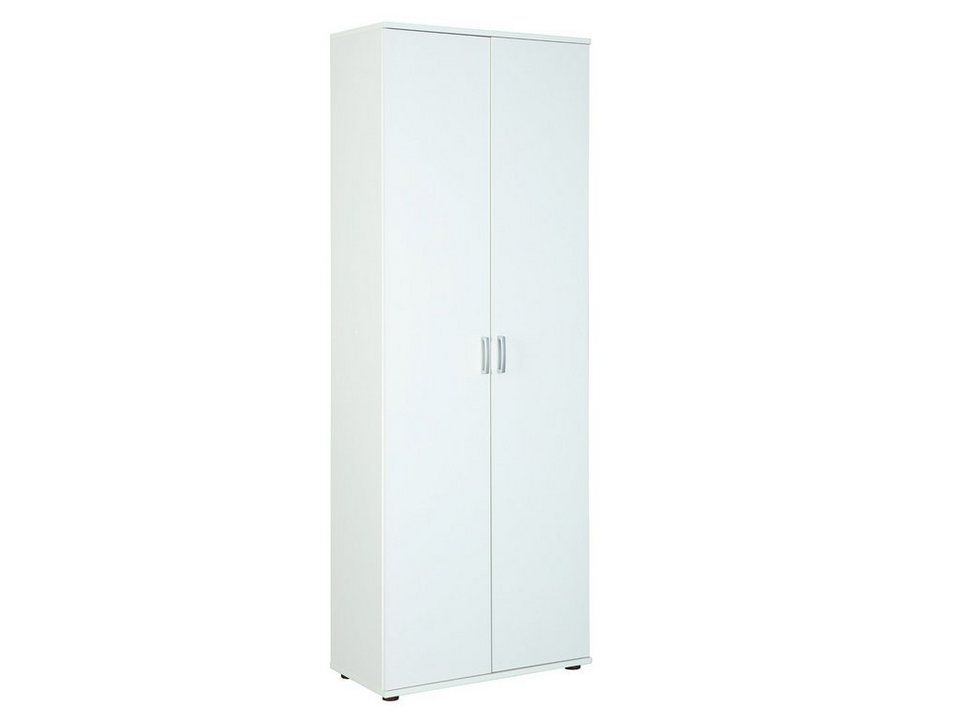 Inter Link Mehrzweckschrank Arconati 6 Fächer, verstellbare Einlegeböden,  Mehrzweckschrank, Aufgebaute Maße BxTxH ca.: 70 x 34 x 189 cm