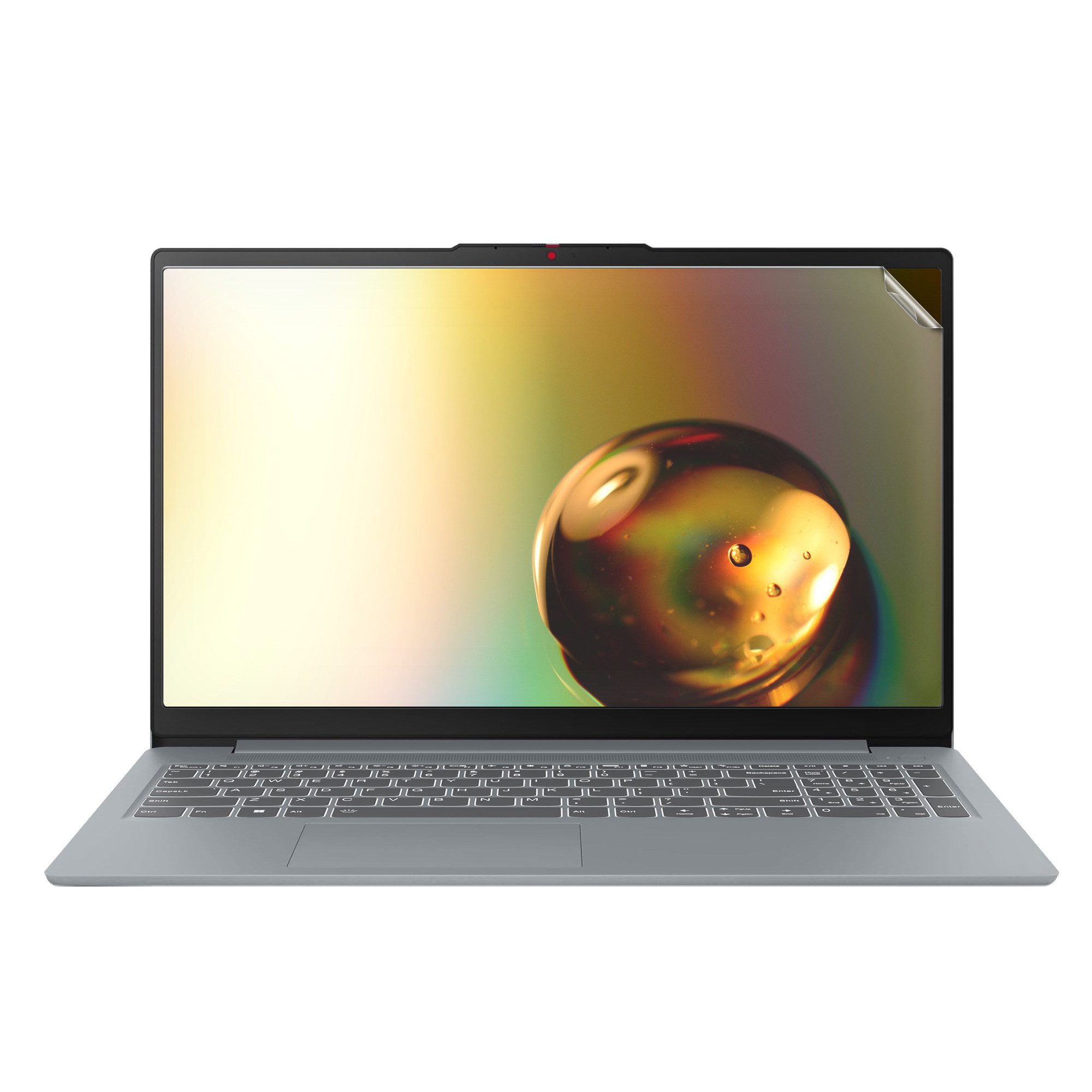 kwmobile Schutz-Set Folie matt für Lenovo IdeaPad Slim 3i 15.6", Laptop Schutzfolie Displayschutz Anti-Fingerabdruck entspiegelt