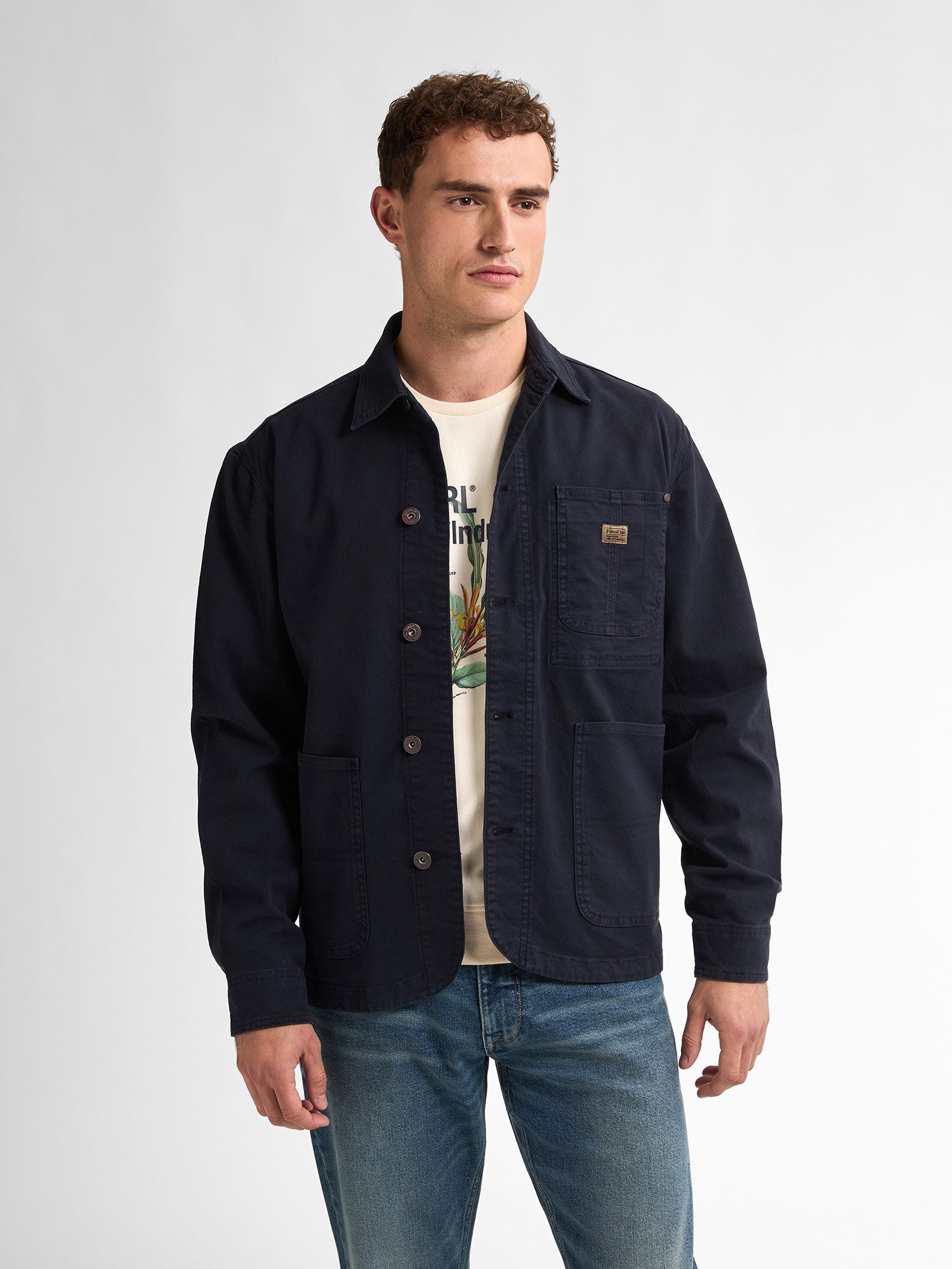 Jeansjacke Utility Worker Jacket Sandside