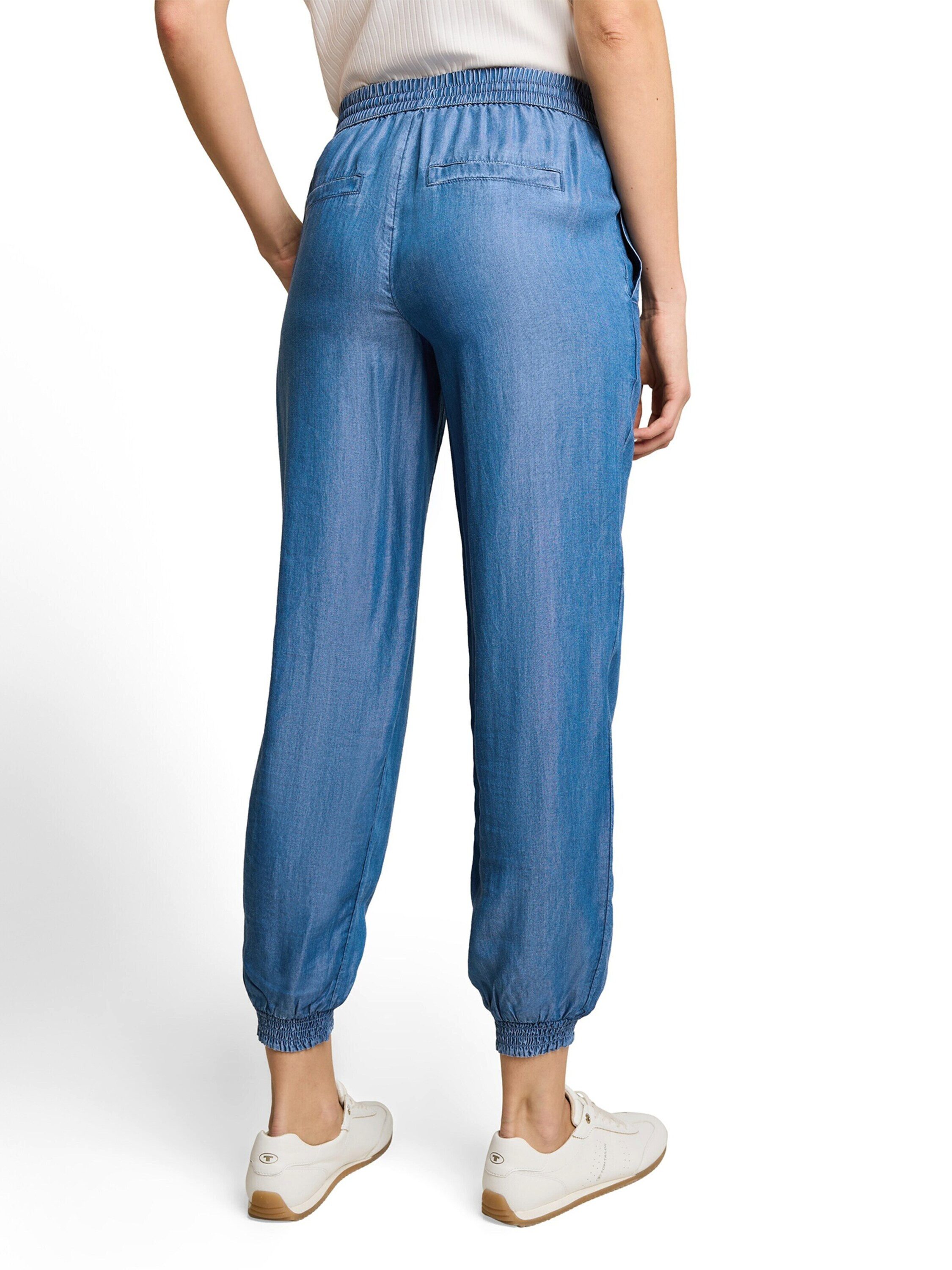 TOM TAILOR 7/8-Jeans (1-tlg) Drapiert/gerafft