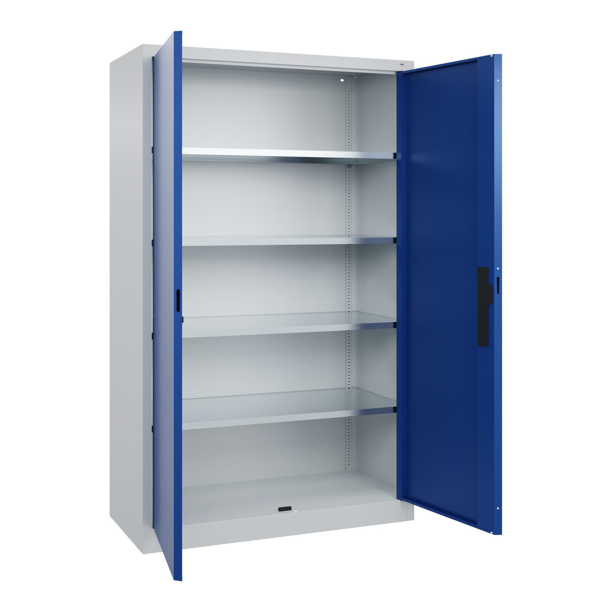 C+P Rollcontainer C+P Flügeltürenschrank Serie 89, 1950x1200x500mm, 7035/5010