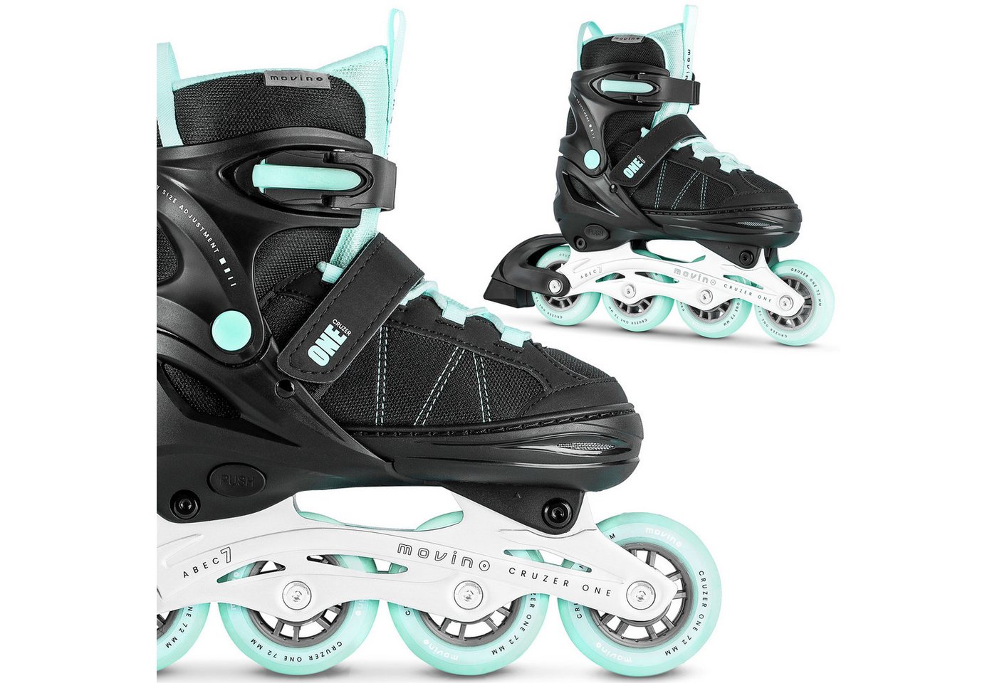 Movino Inlineskates MOVINO CRUZER ONE ABEC-7 Kugellager