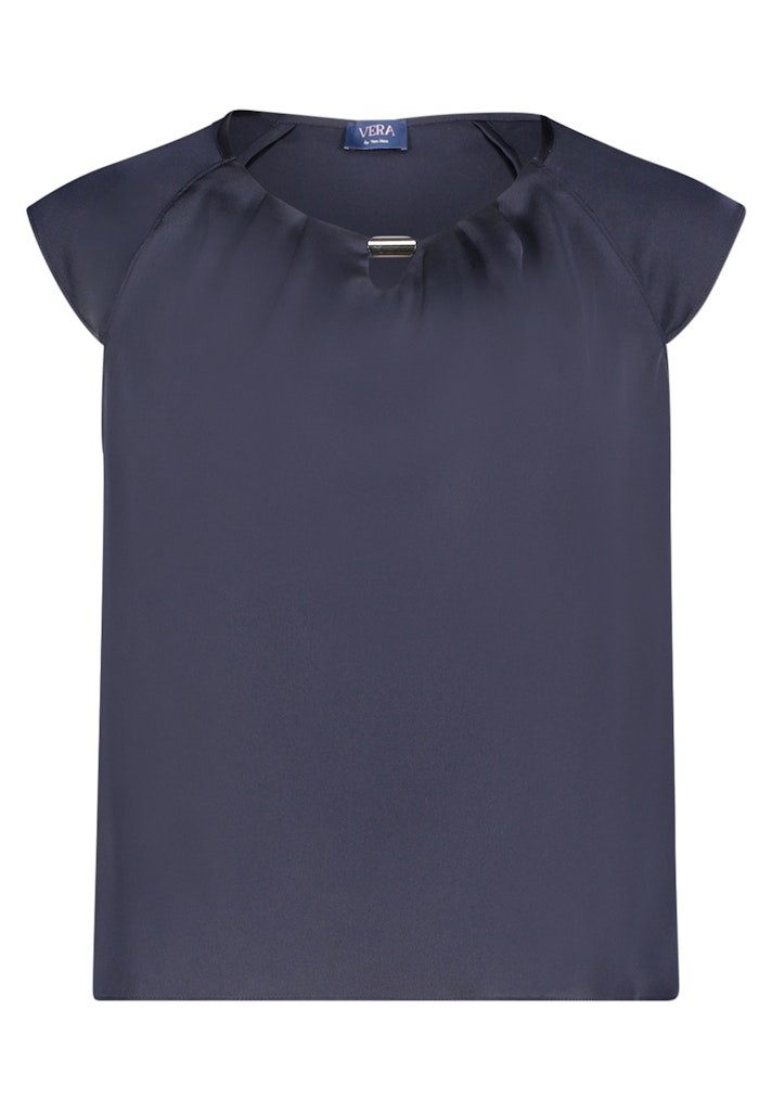 Vera Mont Blusentop Bluse Lang ohne Arm