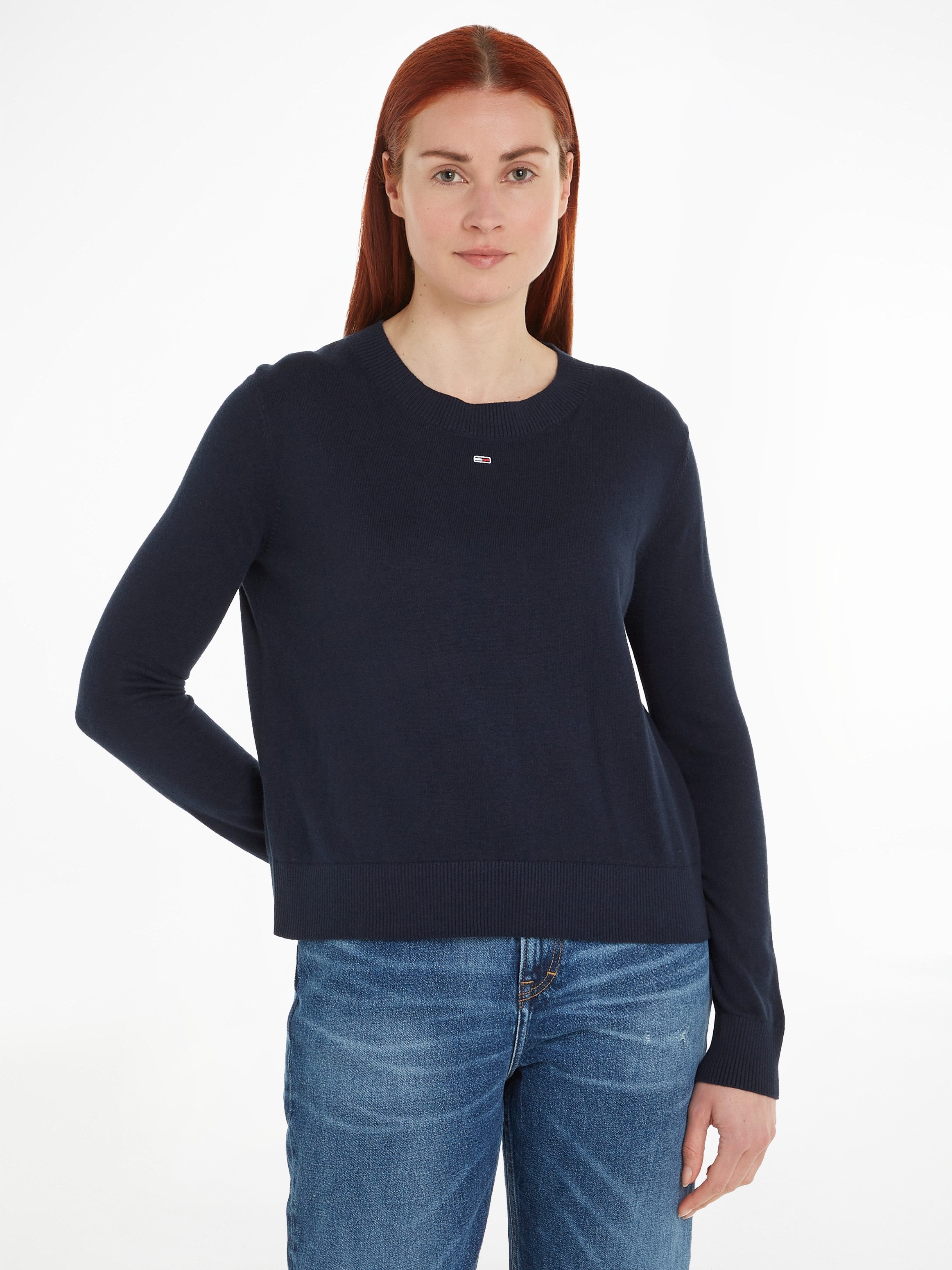 Tommy Jeans Strickpullover TJW ESSENTIAL CREW günstig online kaufen
