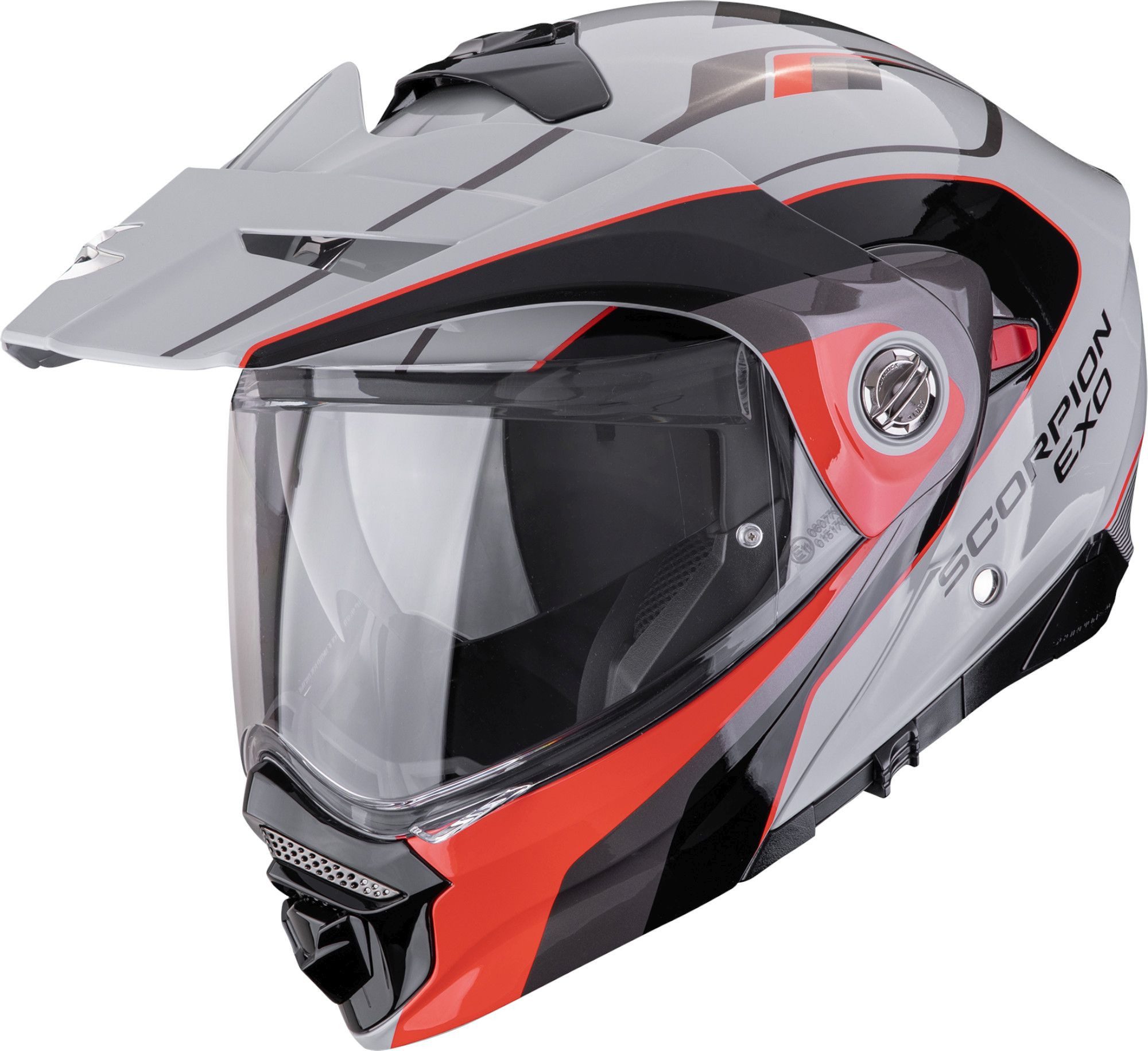 Scorpion Exo Motocrosshelm ADX-2 Kamps Enduro Helm, vorbereitet für Kommunikationssystem,geeignet für Brillenträger,i