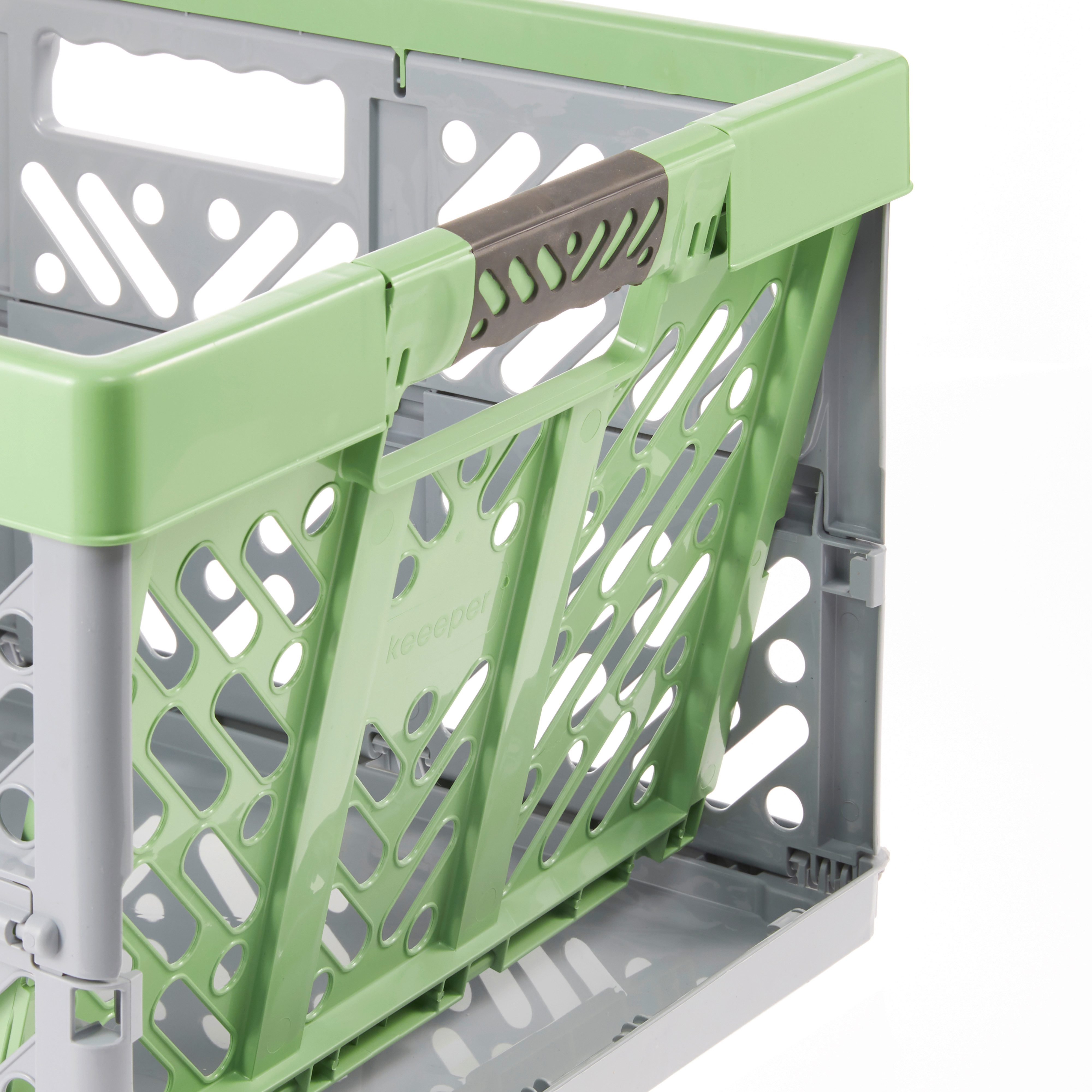 keeeper Klappbox ben eco, Profi-Klappbox mit Softgriffen, 54 x 37 x 28 cm, 45 l, 45 l, Soft-Touch-Griffe, zusammenklappbar