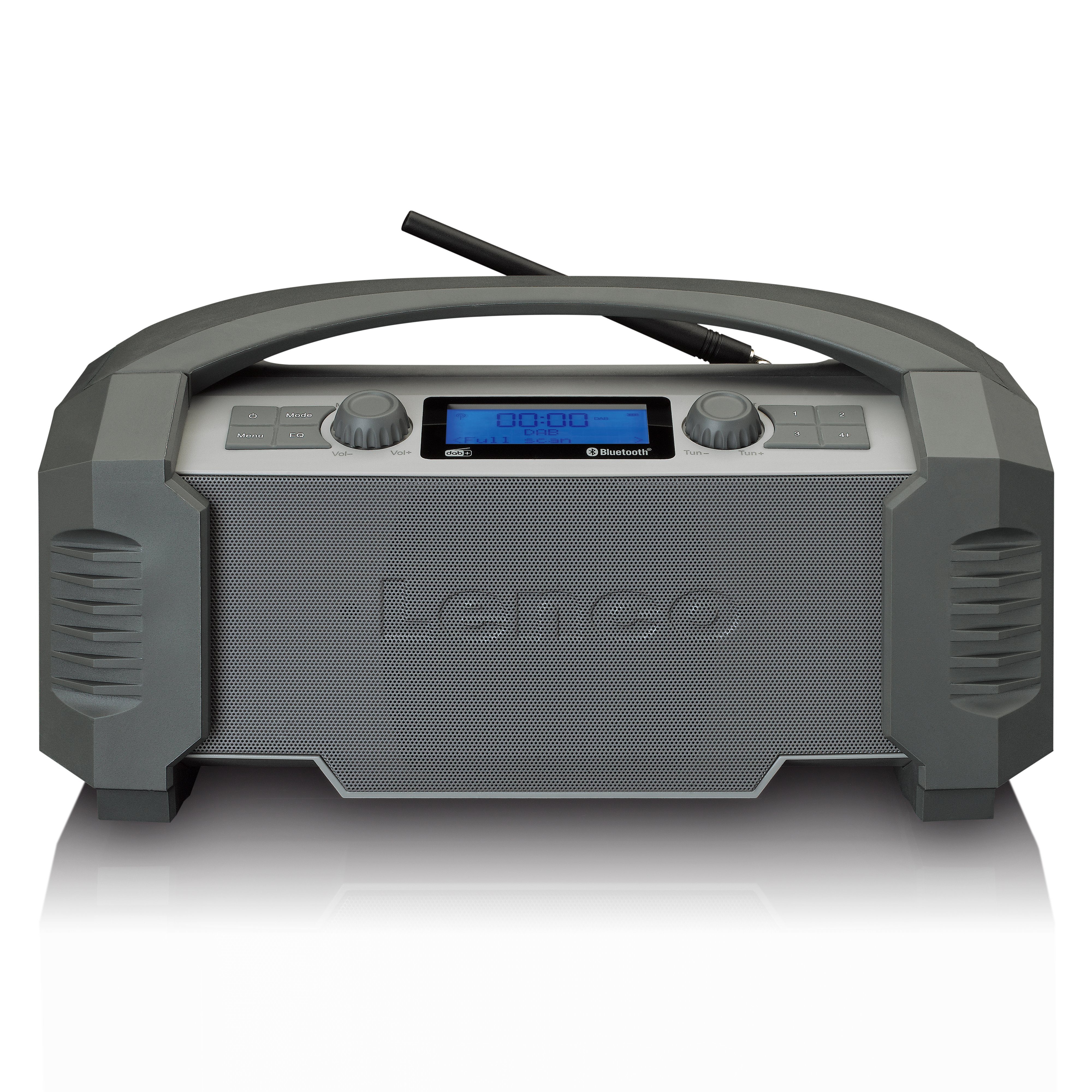 Lenco ODR-150GY CD-Radiorecorder (DAB+,FM), 15 Leistung: (RMS) Watt