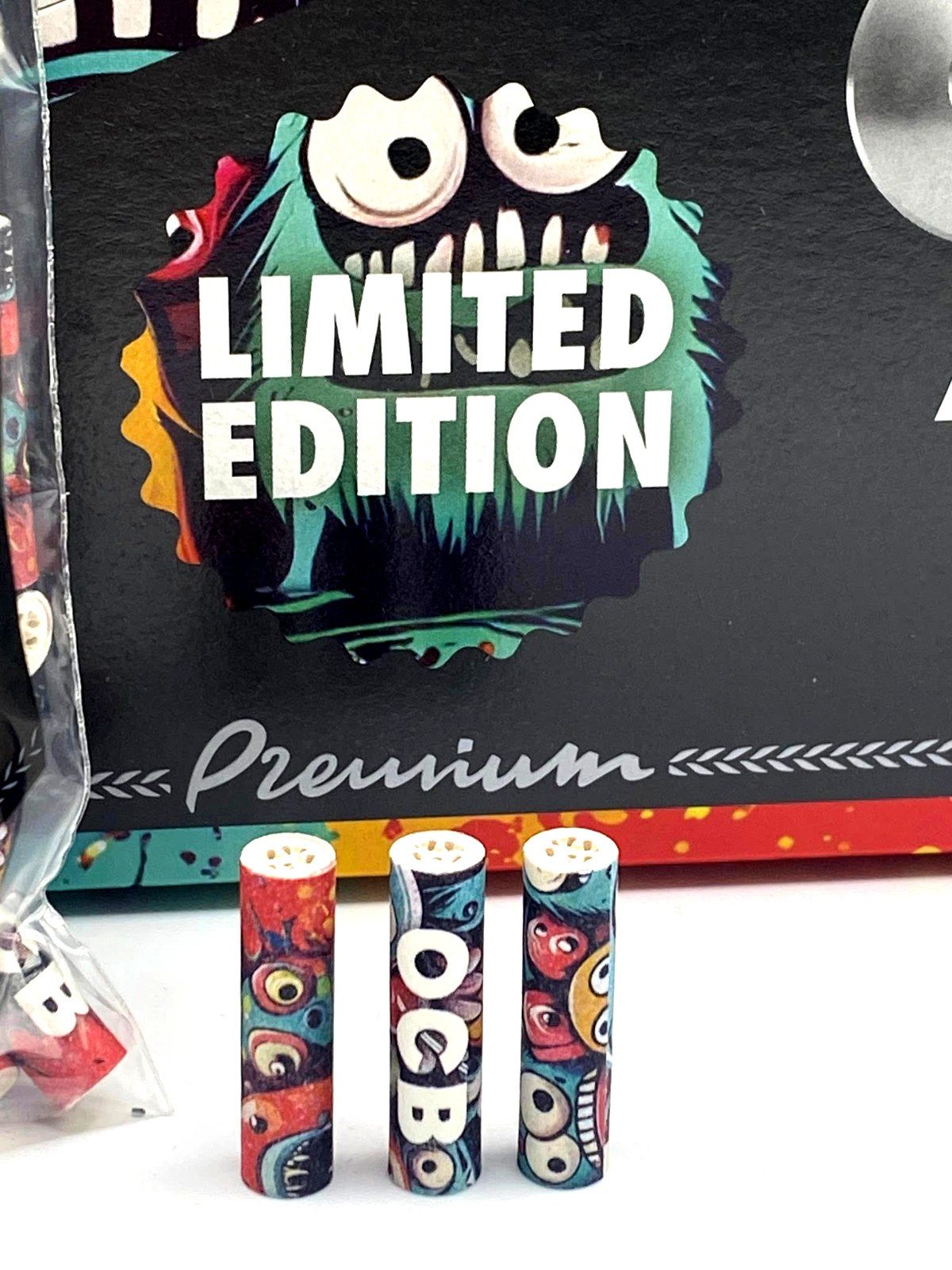 OCB Aktivkohlefilter Activ Tips slim 7mm Limited Edition Dreher Filter 50 Stück, made in Germany 7mm Filter Limited Edition