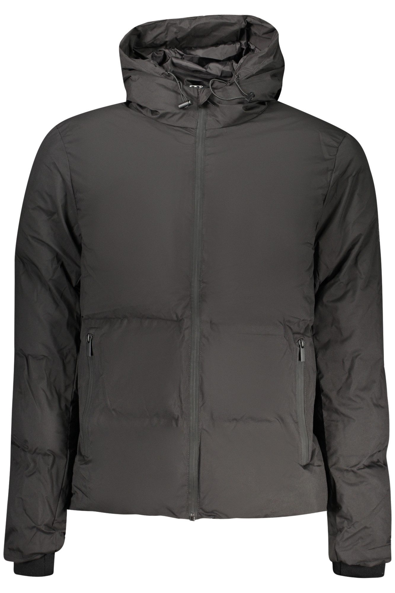 U.S. Polo Outdoorjacke Herrenjacke Schwarz: Langer Ärmel, Kapuze, Praktische Taschen