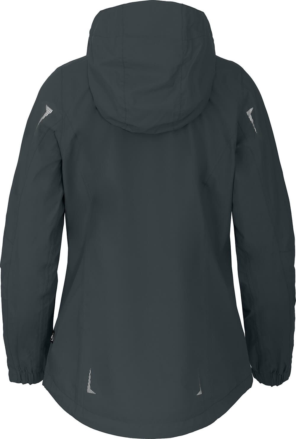 Bergson Regenjacke HELLI Damen Regenjacke, Netzfutter, 12000 mm Wassersäule, Normalgrößen, dun