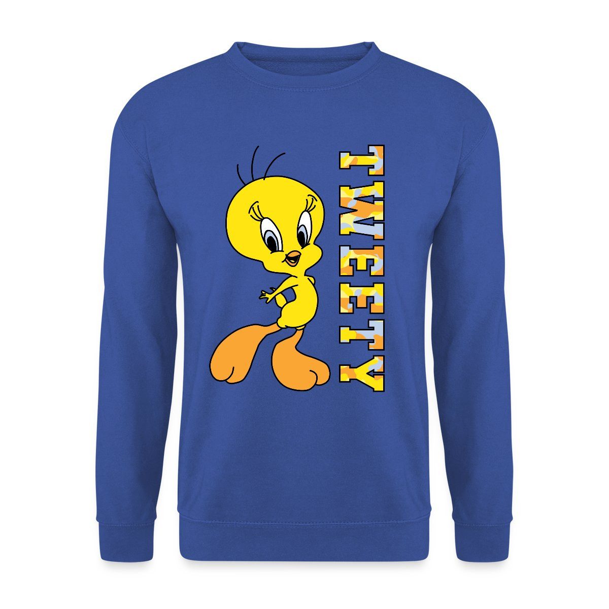 Spreadshirt Sweatshirt Looney Tunes Tweety Camouflage günstig online kaufen