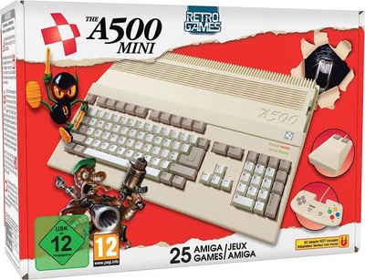 Retro Games Amiga The A500 Mini inkl. 25 Games Controller Maus