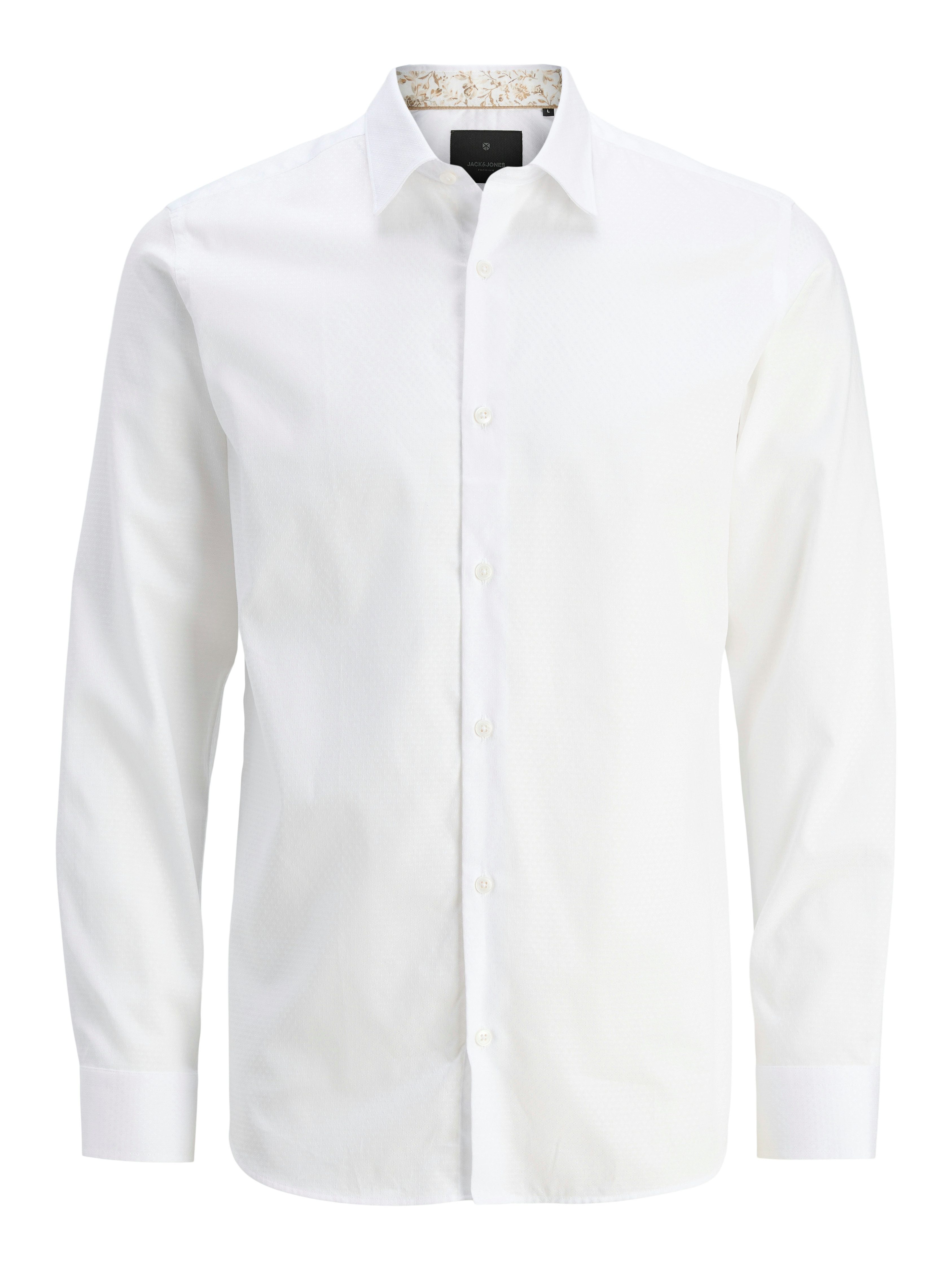 Langarmhemd JPRBLABARNES DETAIL DOBBY L/S SHIRT LN