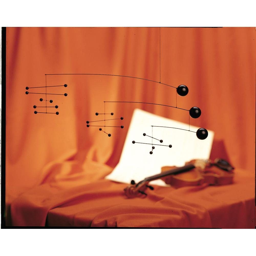 Flensted Mobiles Skulptur Mobile Sinfonie in 3 Sätzen Schwarz günstig online kaufen