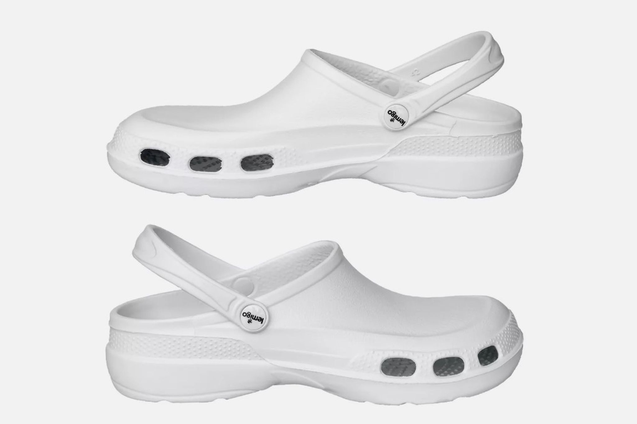 Lemigo Arbeitsschuhe Slipper WEIß KOCHSCHUHE KÜCHENSCHUHE günstig online kaufen