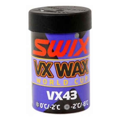 Swix Ski Skiwachs VX43 Fluor New 0°-2°C Old-2°-8°C 45g