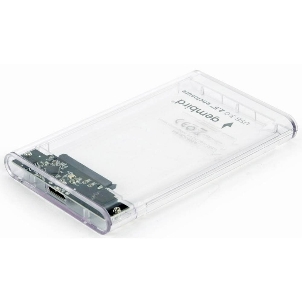 Gembird Festplatten-Gehäuse USB 3 2.5″ Gehäuse, für 9.5 mm Laufwerke, er