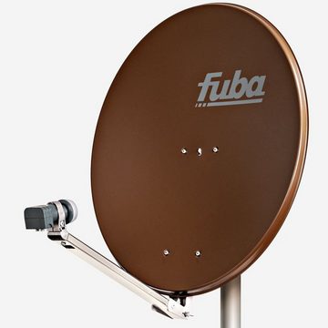 fuba DAL 802 B + Twin LNB Sat Anlage für 2 Teilnehmer HDTV 4K SAT-Antenne