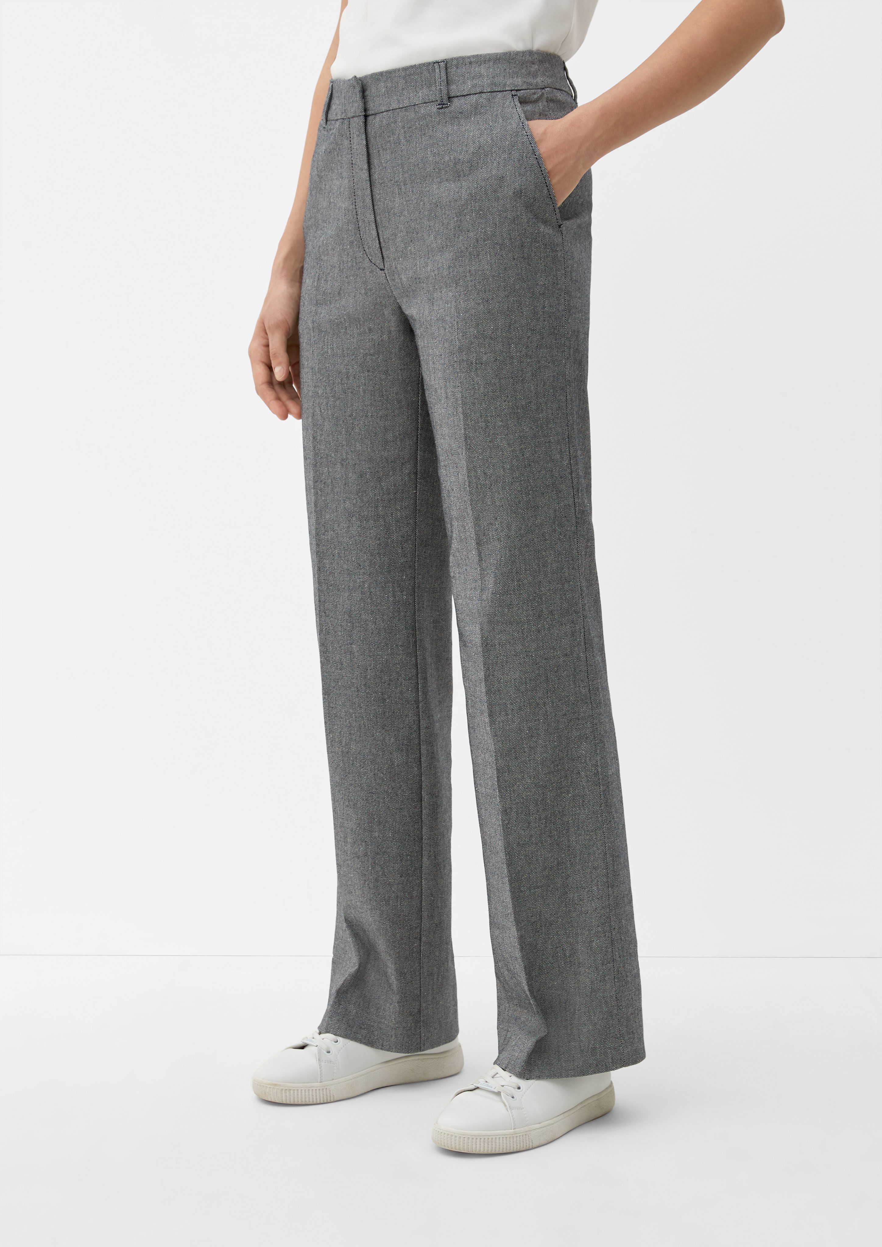 s.Oliver BLACK LABEL Stoffhose Stoffhose mit günstig online kaufen