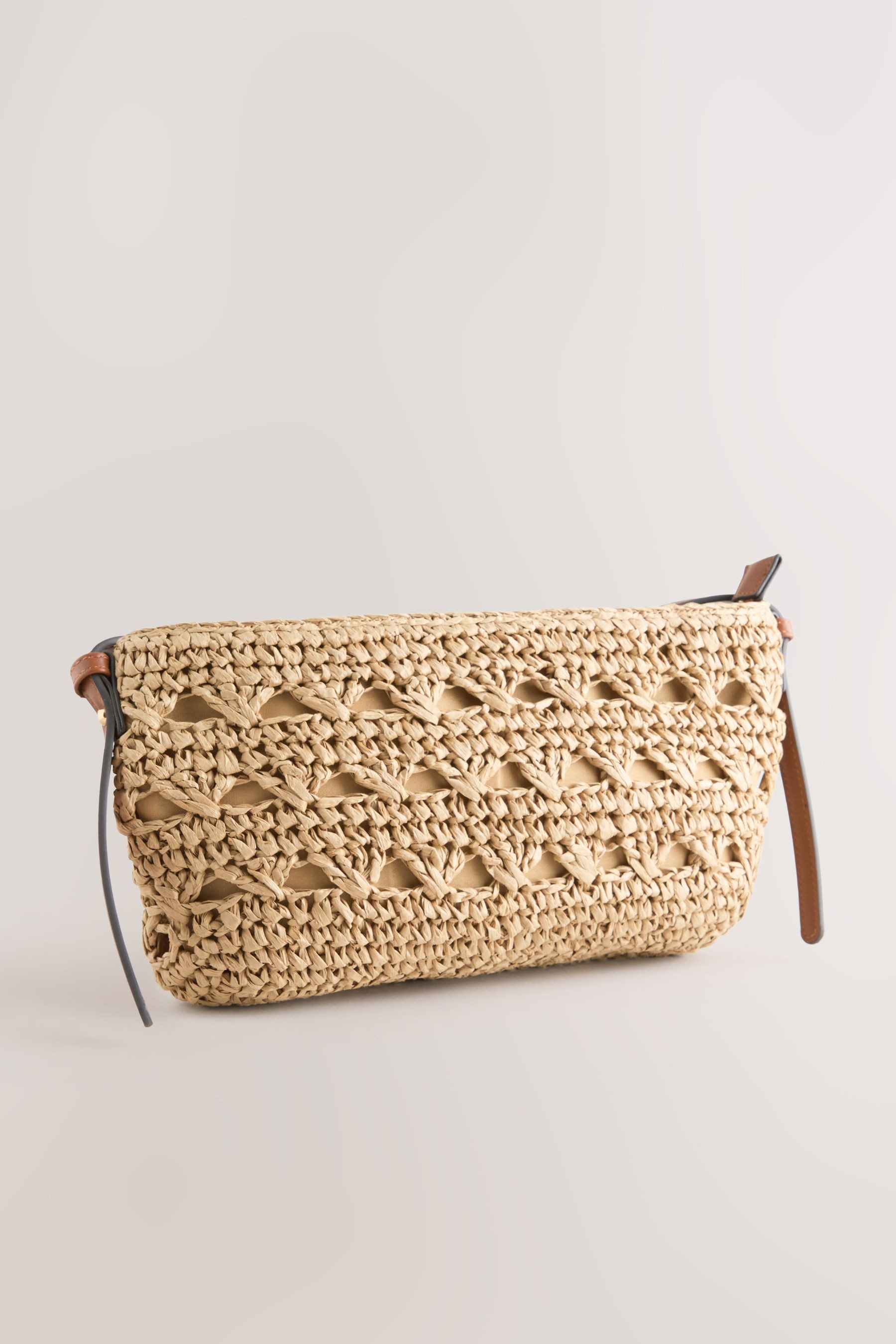 Next Umhängetasche Umhängetasche in Raffia-Optik (1-tlg)
