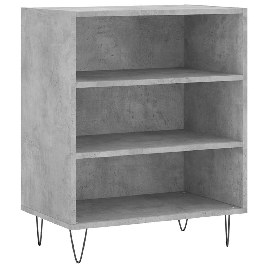 vidaXL Sideboard Sideboard Betongrau 57x35x70 cm günstig online kaufen