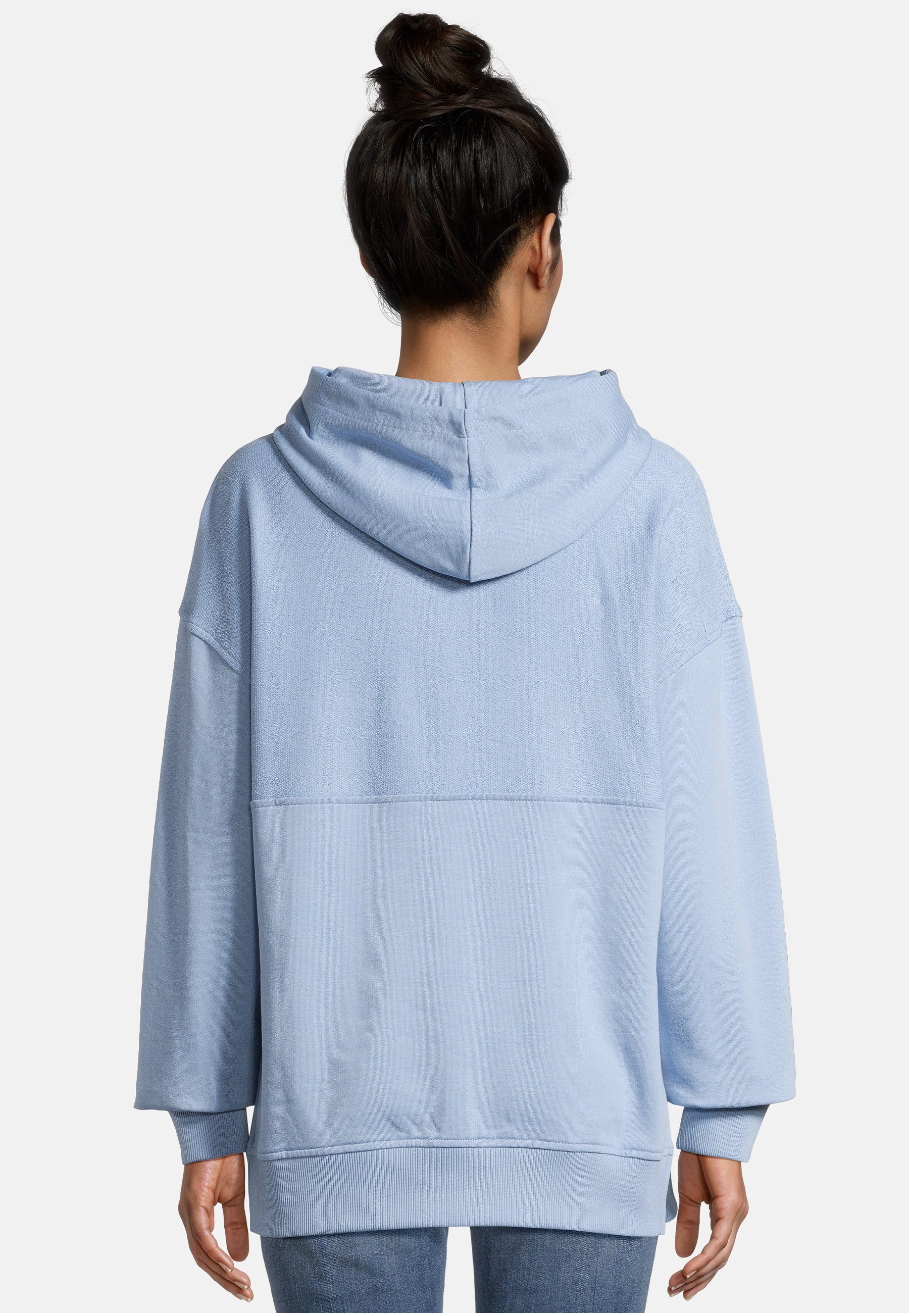 salzhaut Hoodie LEESGOOD Damen Oversized salzhaut Kapuzenpullover – bequemer Fit und nordisch klares Design