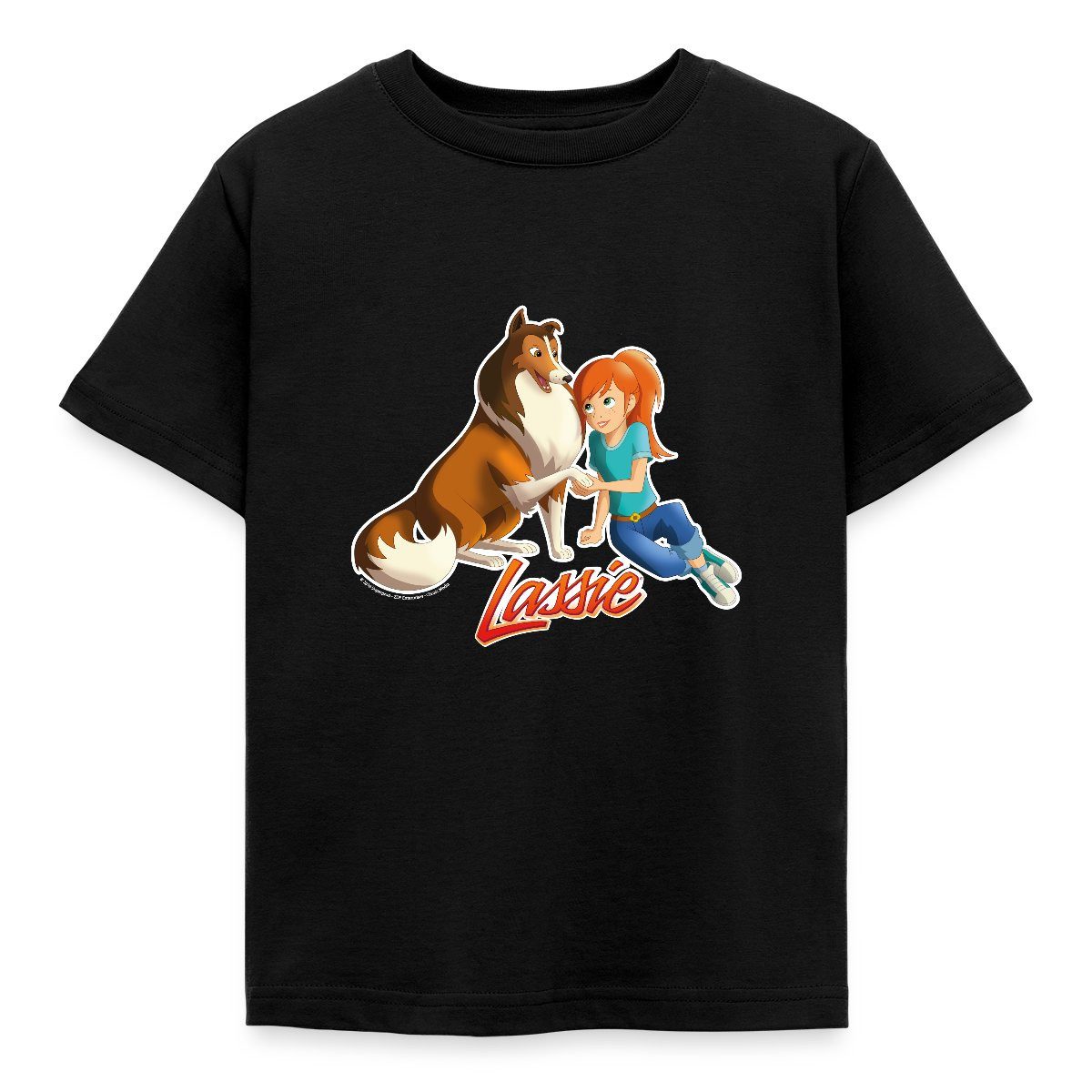 T-Shirt Lassie Zusammen Mit Zoé Kinder T-Shirt