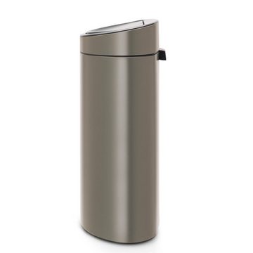 Brabantia Mülleimer Touch Bin Platinum 40 L